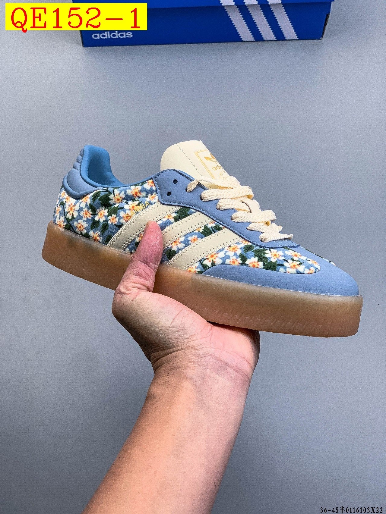 45$ Adidas Originals SAMBAE W size 36-40 half 629230 QE152 gallery