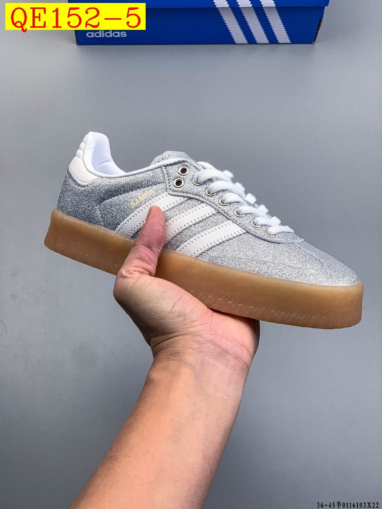 45$ Adidas Originals SAMBAE W size 36-40 half 629230 QE152 gallery