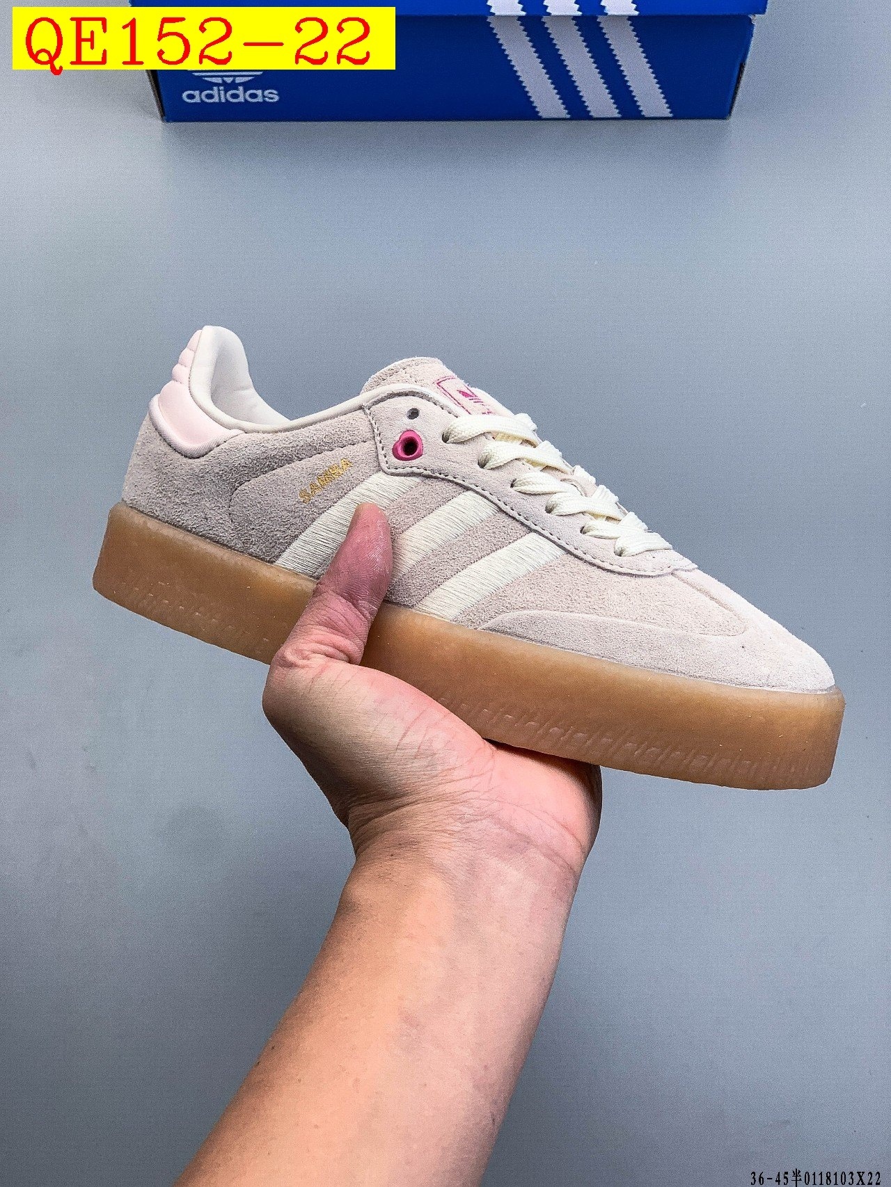 45$ Adidas Originals SAMBAE W size 36-40 half 629230 QE152 gallery