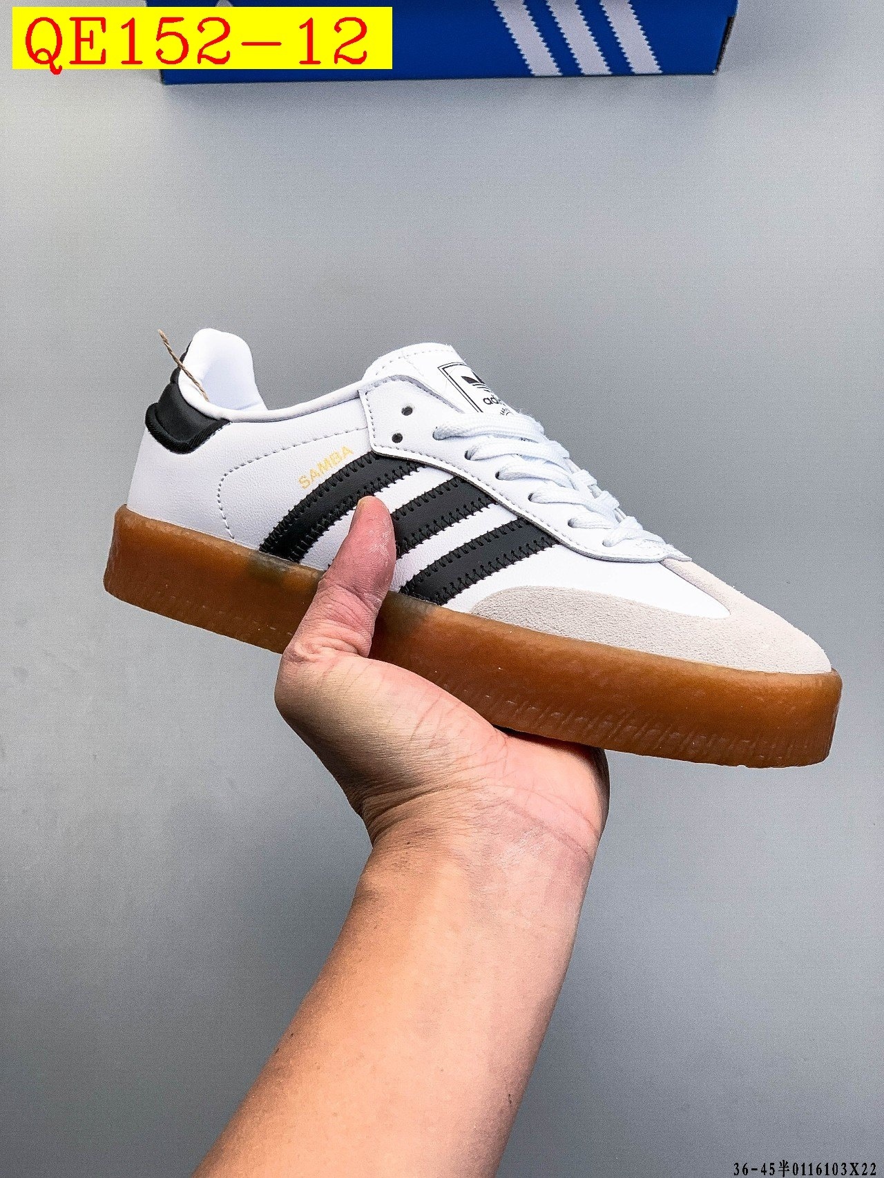 45$ Adidas Originals SAMBAE W size 36-40 half 629230 QE152 gallery