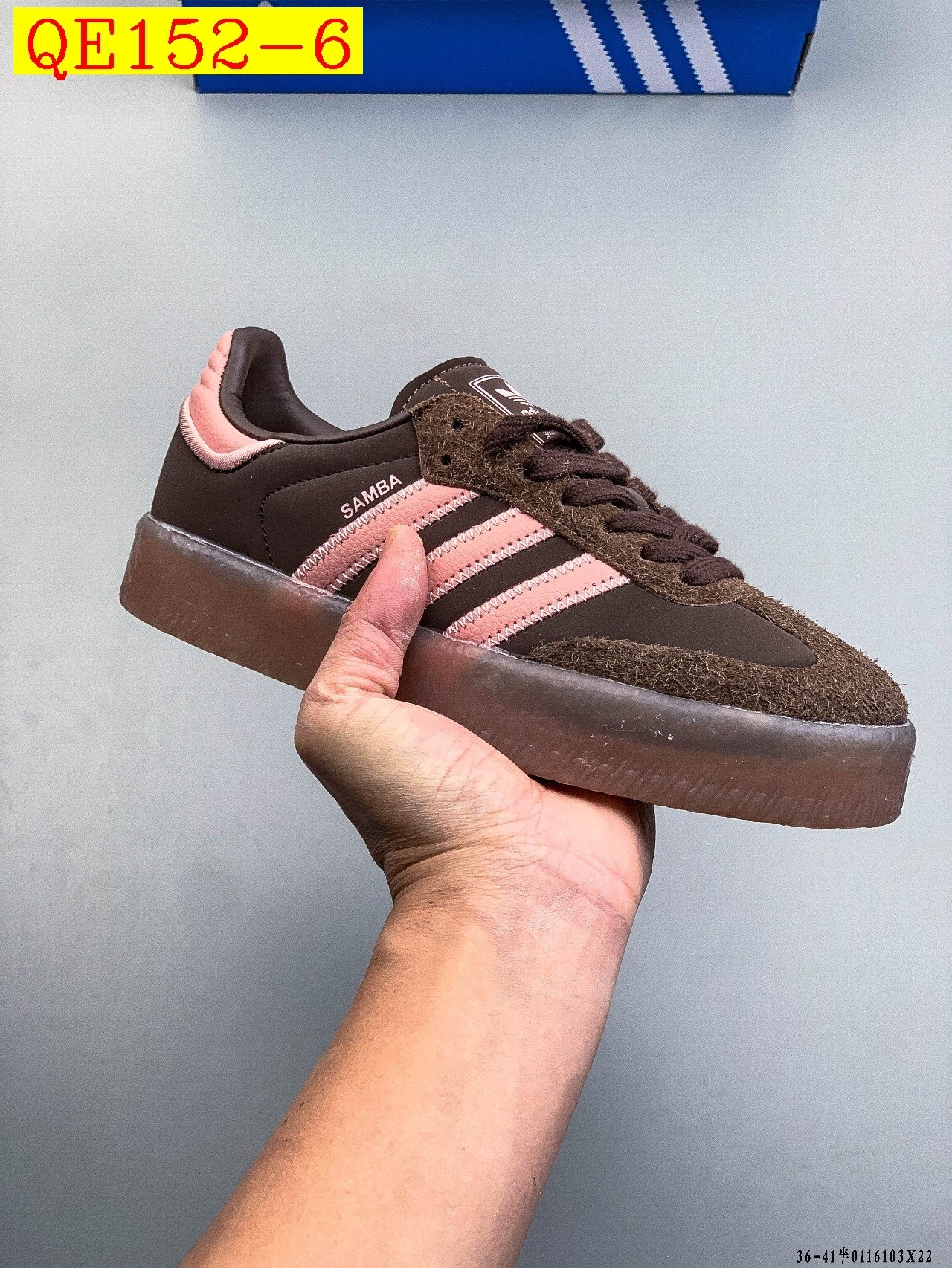 45$ Adidas Originals SAMBAE W size 36-40 half 629230 QE152 gallery