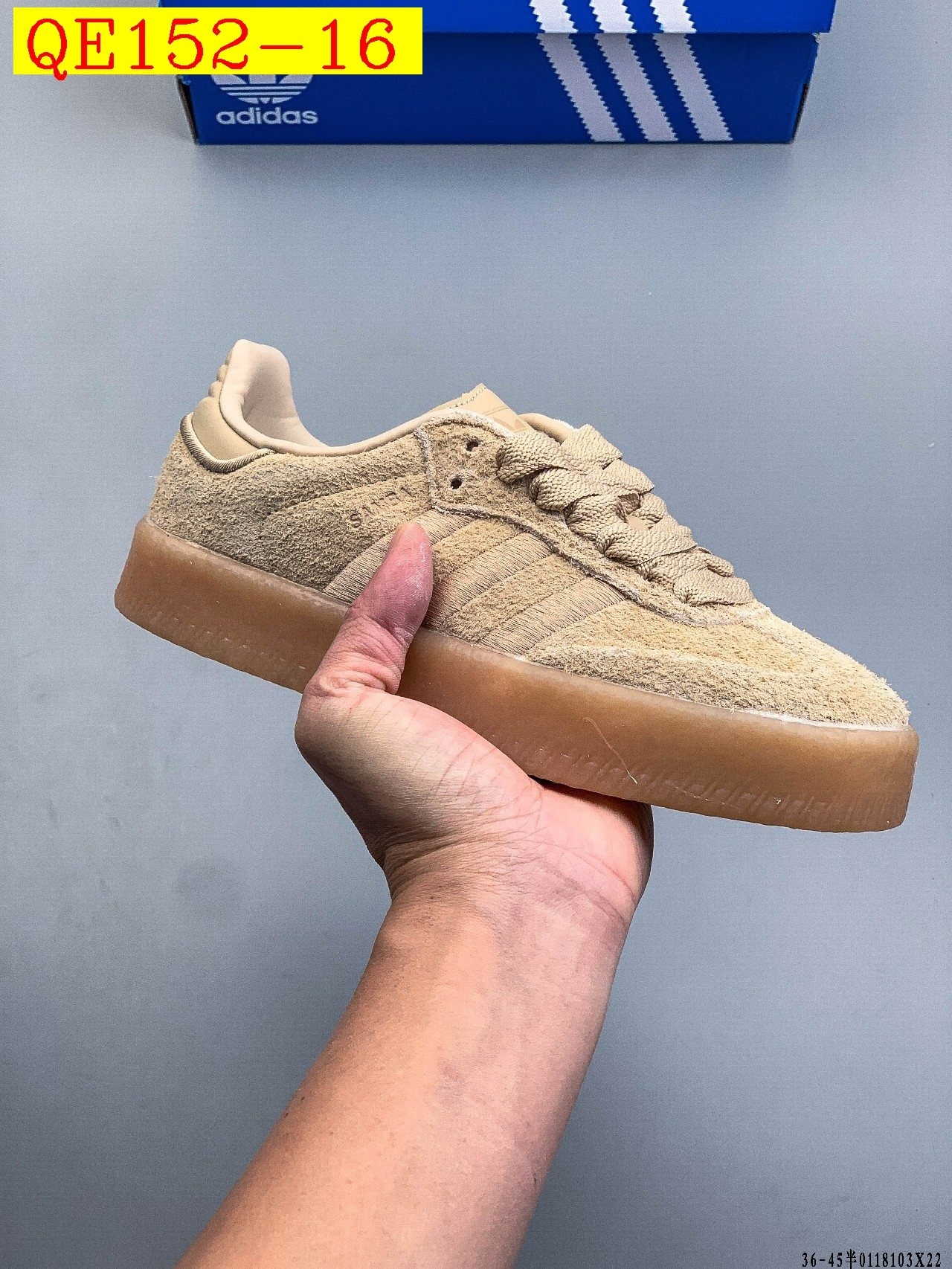 45$ Adidas Originals SAMBAE W size 36-40 half 629230 QE152 gallery