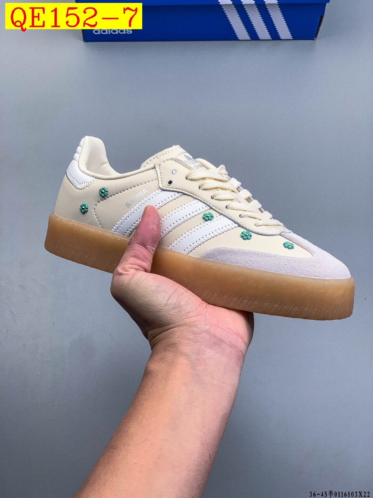 45$ Adidas Originals SAMBAE W size 36-40 half 629230 QE152 gallery