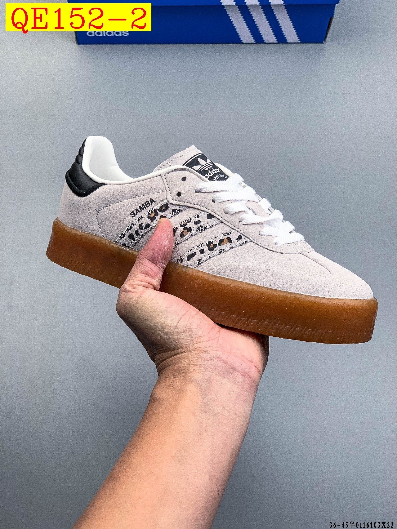 45$ Adidas Originals SAMBAE W size 36-40 half 629230 QE152 gallery