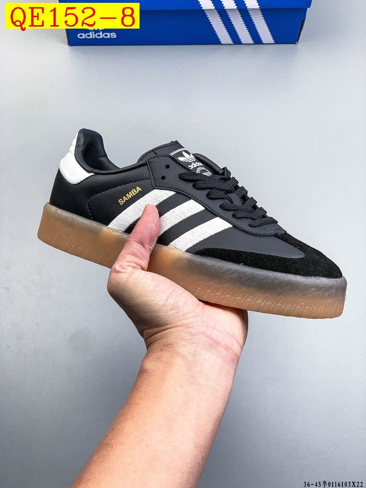 45$ Adidas Originals SAMBAE W size 36-40 half 629230 QE152 gallery