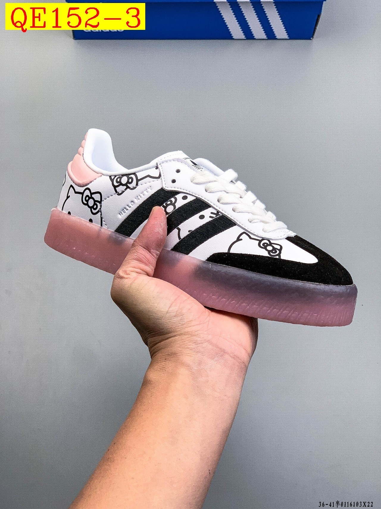 45$ Adidas Originals SAMBAE W size 36-40 half 629230 QE152 gallery
