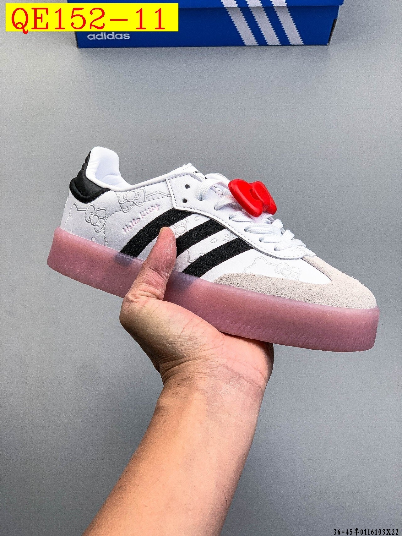 45$ Adidas Originals SAMBAE W size 36-40 half 629230 QE152 gallery