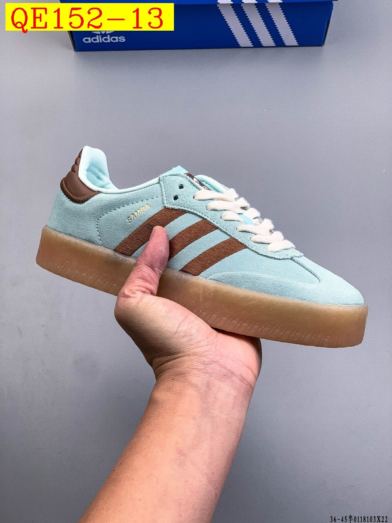45$ Adidas Originals SAMBAE W size 36-40 half 629230 QE152 gallery