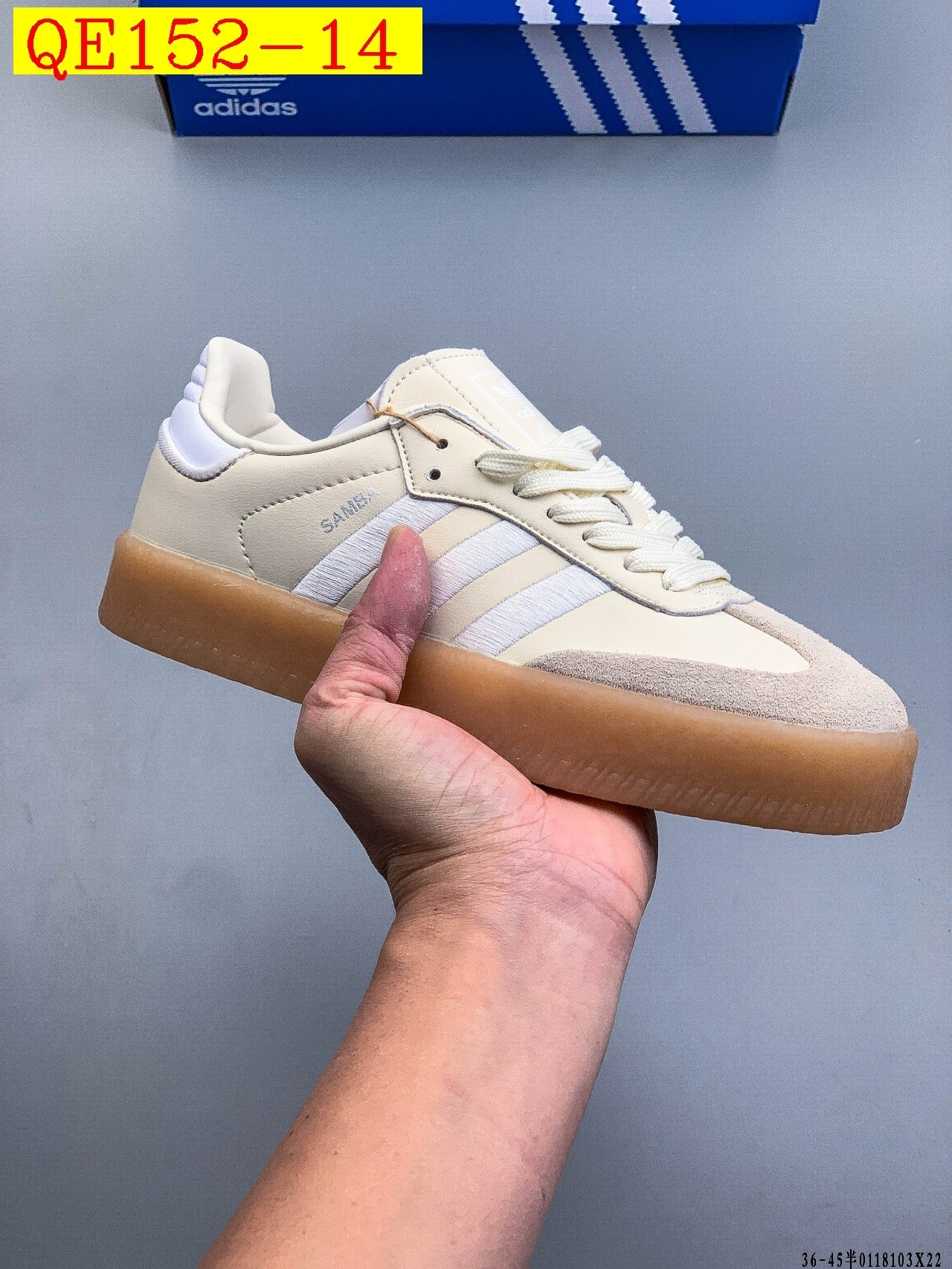 45$ Adidas Originals SAMBAE W size 36-40 half 629230 QE152 gallery