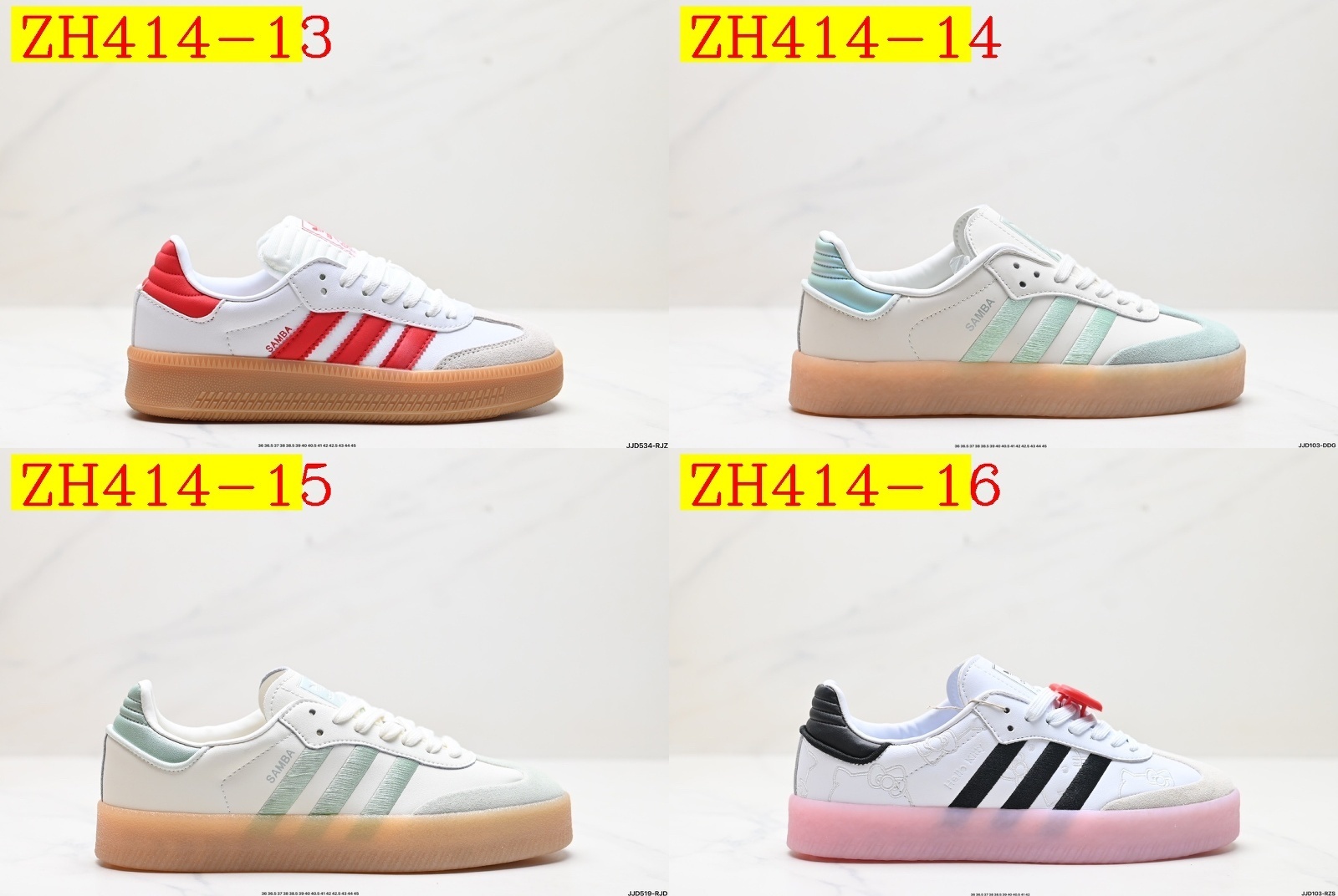 45$ Adidas Originals Samba size 36-45 All Colors 4 623250 ZH414 gallery
