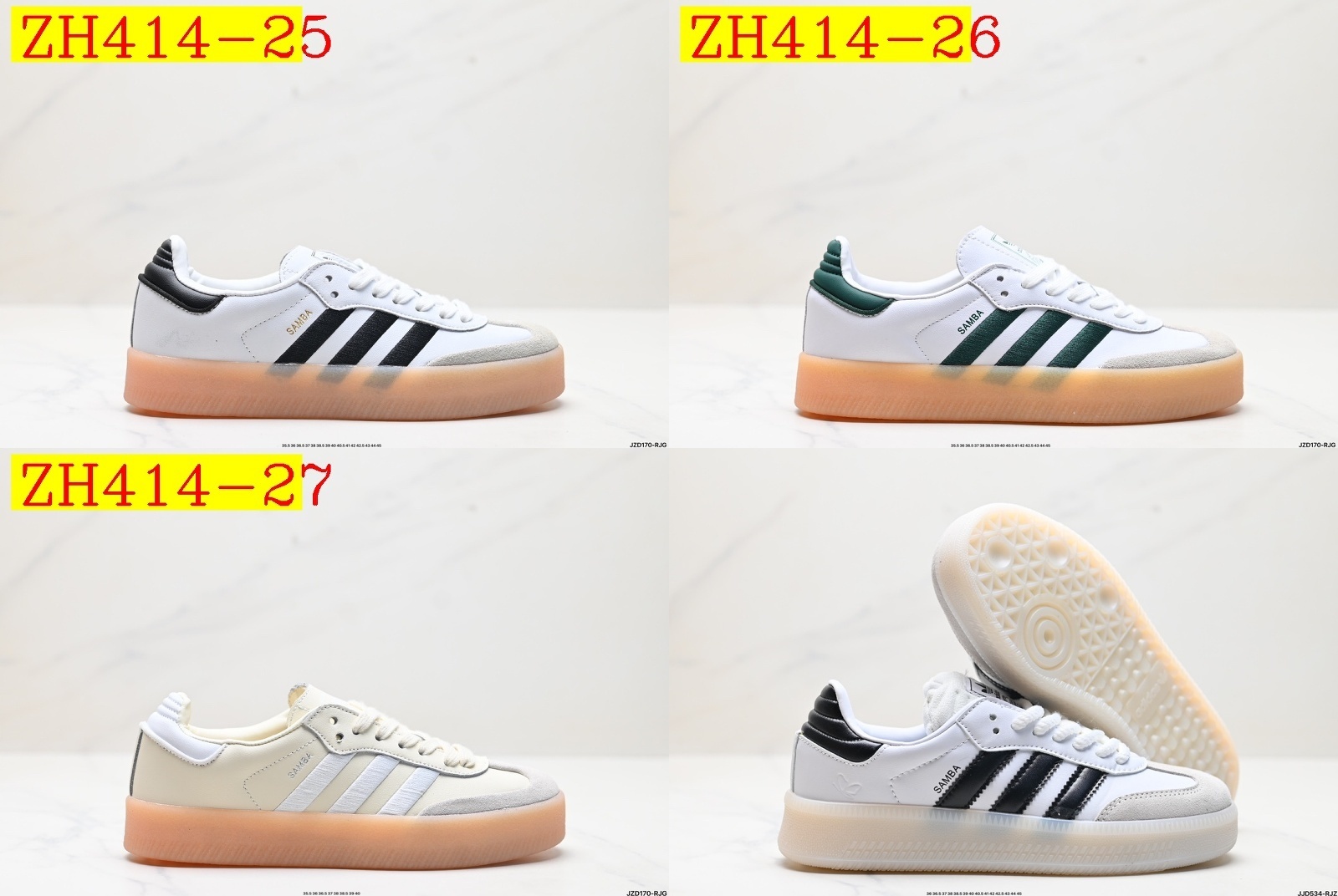 45$ Adidas Originals Samba size 36-45 All Colors 4 623250 ZH414 gallery