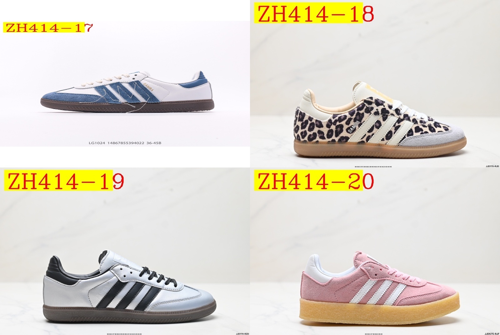45$ Adidas Originals Samba size 36-45 All Colors 4 623250 ZH414 gallery