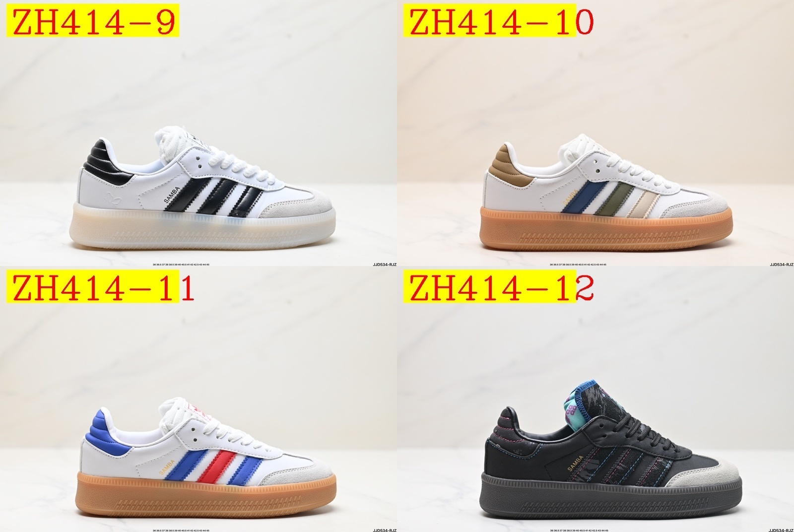 45$ Adidas Originals Samba size 36-45 All Colors 4 623250 ZH414 gallery