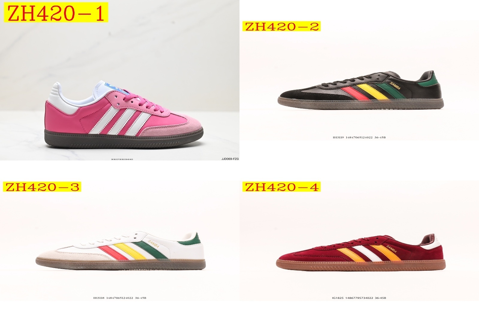 45$ Adidas Originals Samba size 36-45 All Colors 7 623250 ZH420 gallery