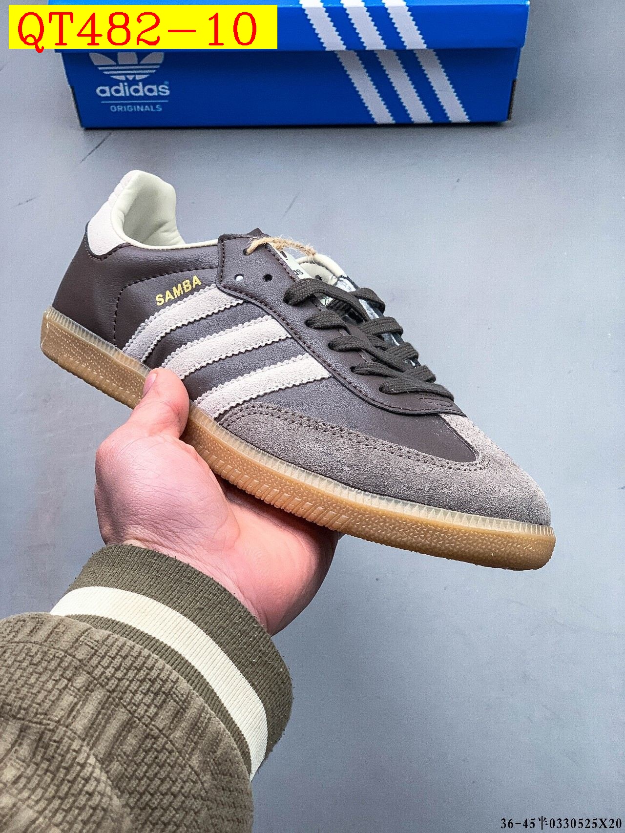 45$ Adidas Samba OG size 36-45 half 429080 QT482 gallery