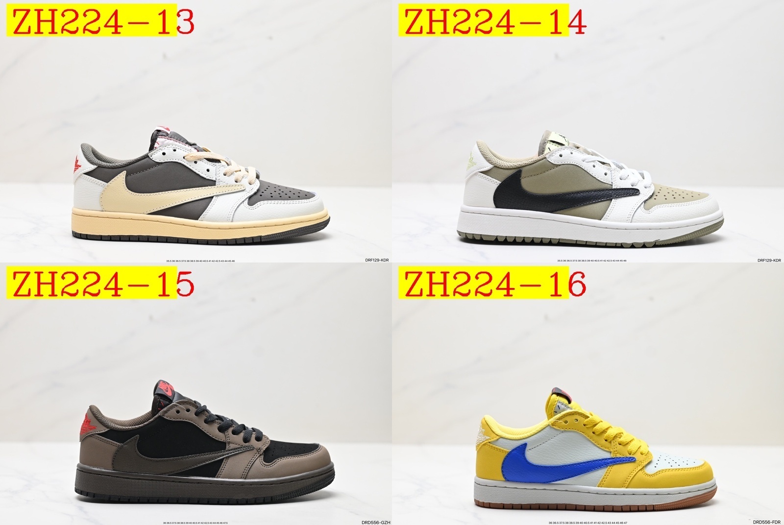45$ Air Jordan 1 Low size 36-45 All Colors 7 926050 ZH224 gallery