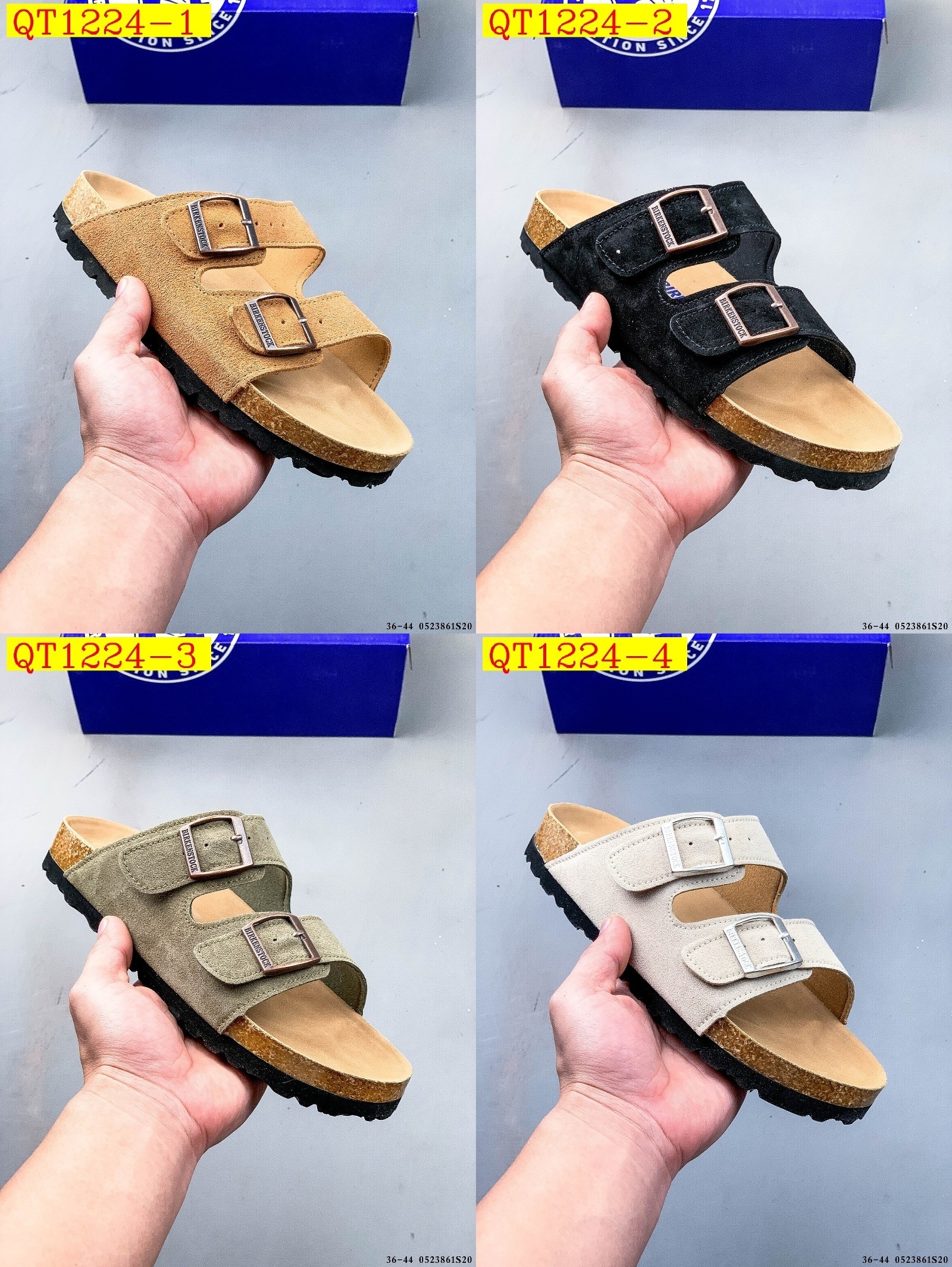 45$ Birkenstock shoes Size 35-45 428010 QT1224 gallery