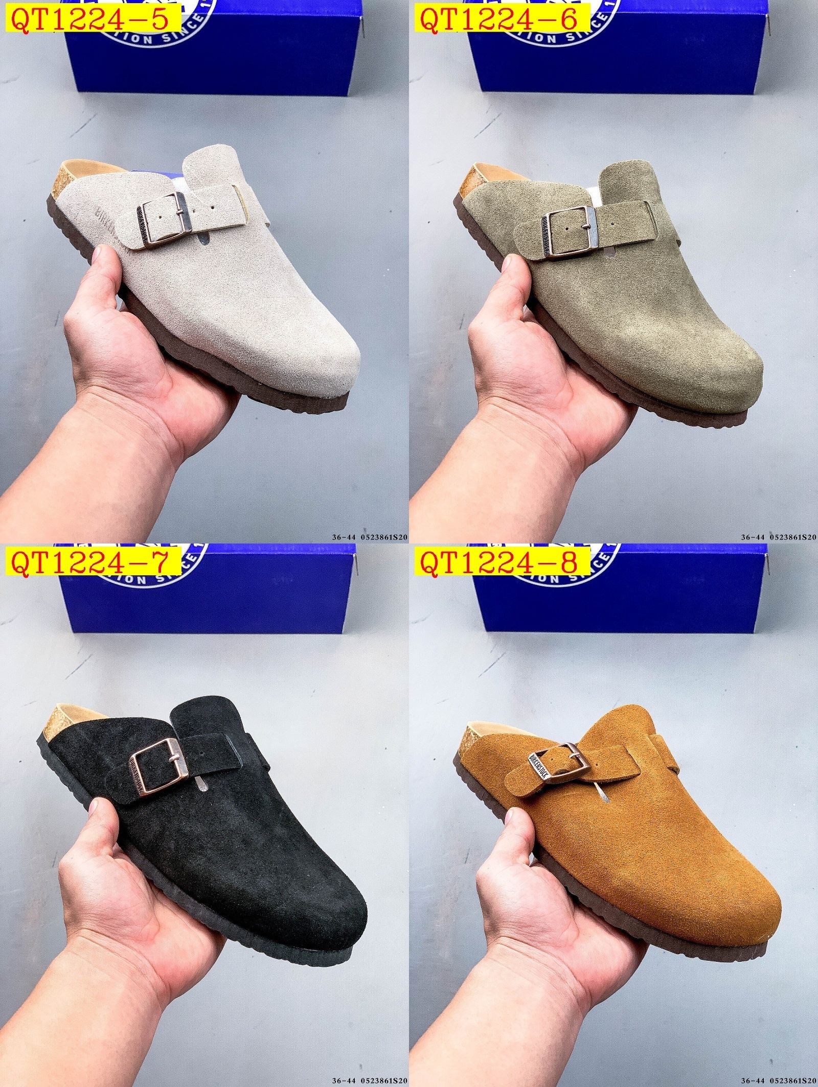 45$ Birkenstock shoes Size 35-45 428010 QT1224 gallery
