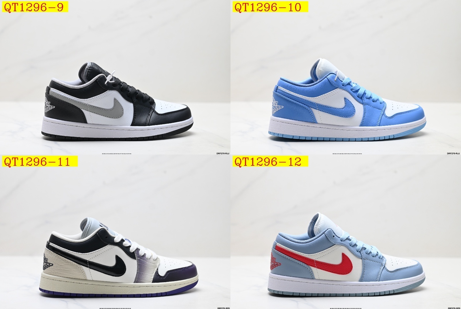 45$ NIKE AIR JORDAN 1 LOW SE AJ1 Size 36-45 010990 QT1296 gallery