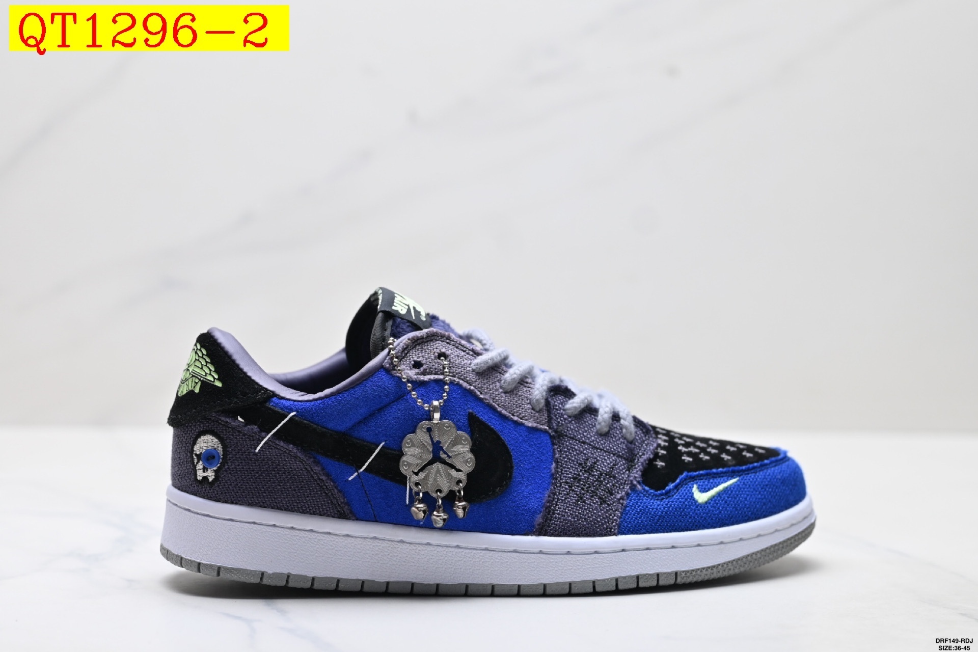 45$ NIKE AIR JORDAN 1 LOW SE AJ1 Size 36-45 010990 QT1296 gallery
