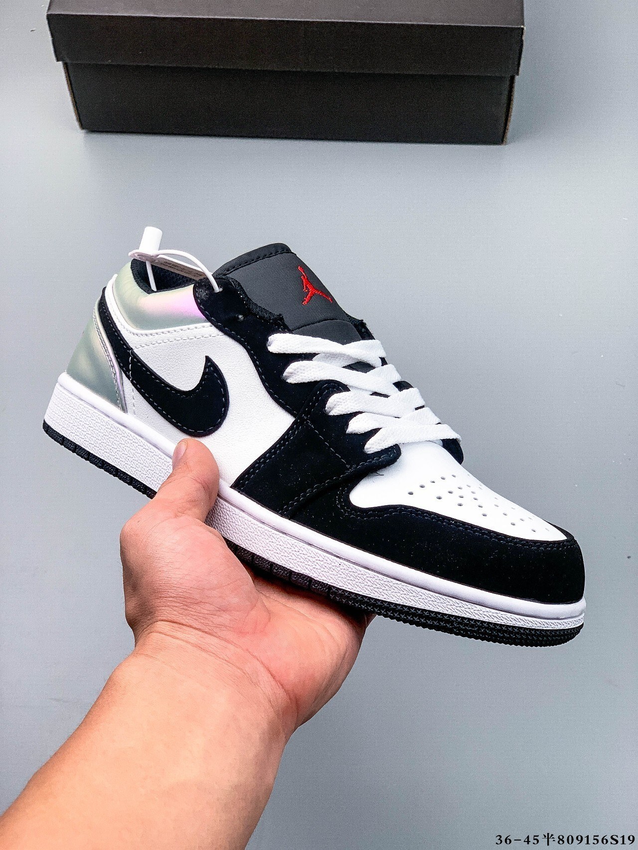45$ NIKE AIR JORDAN LOW 1 size 36-45 half 616940 QT892 gallery