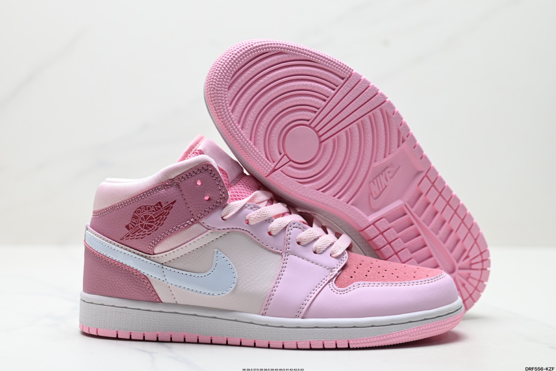 45$ NIKE Air Jordan 1 Retro Mid half size 36-43 518940 MZ575 gallery