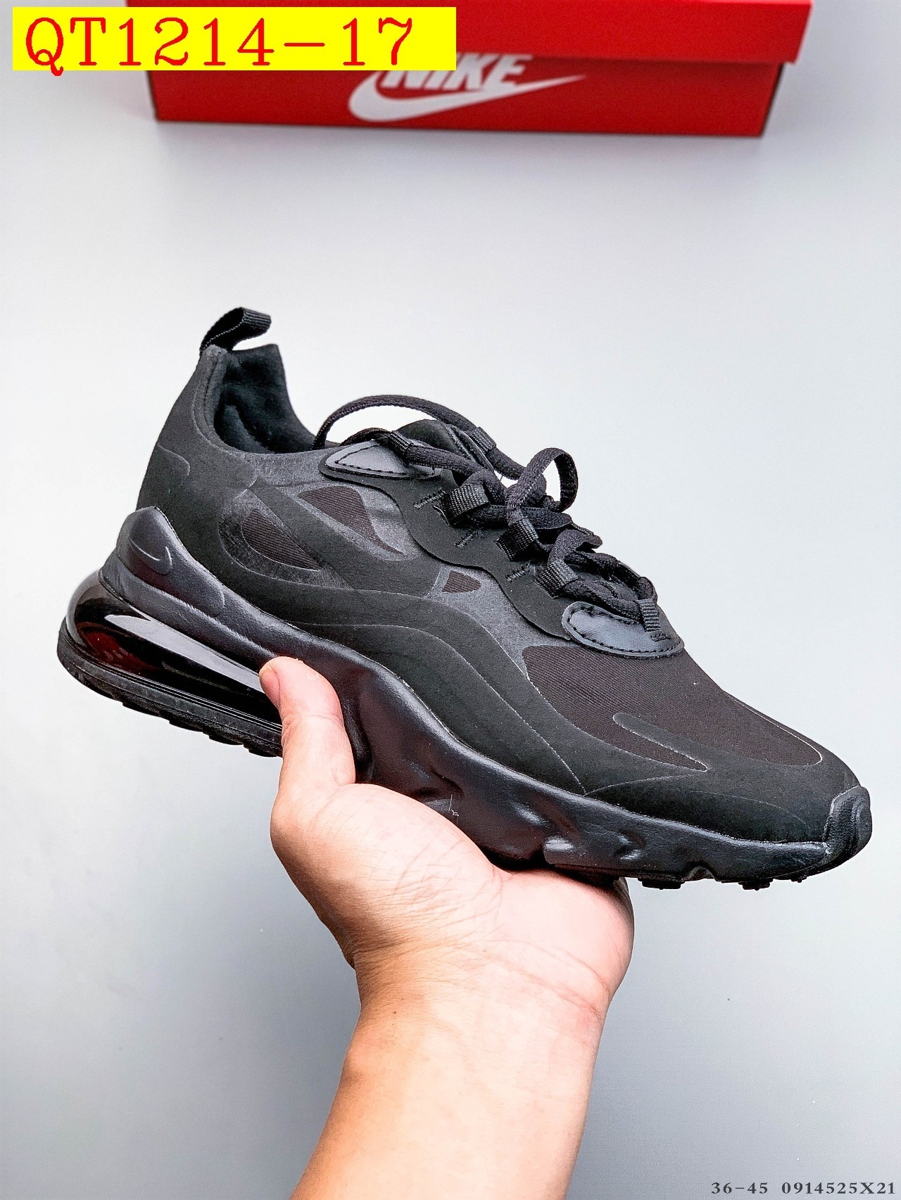 45$ NiKe Air Max 270 React Size 36-45 424170 QT1214 gallery