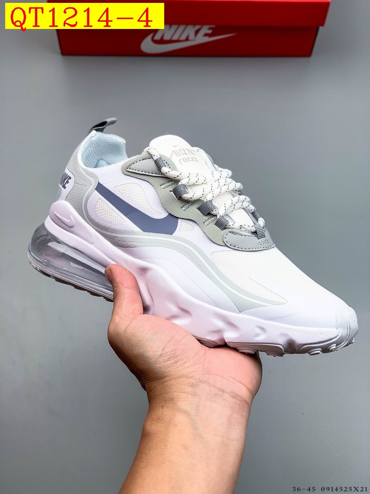 45$ NiKe Air Max 270 React Size 36-45 424170 QT1214 gallery
