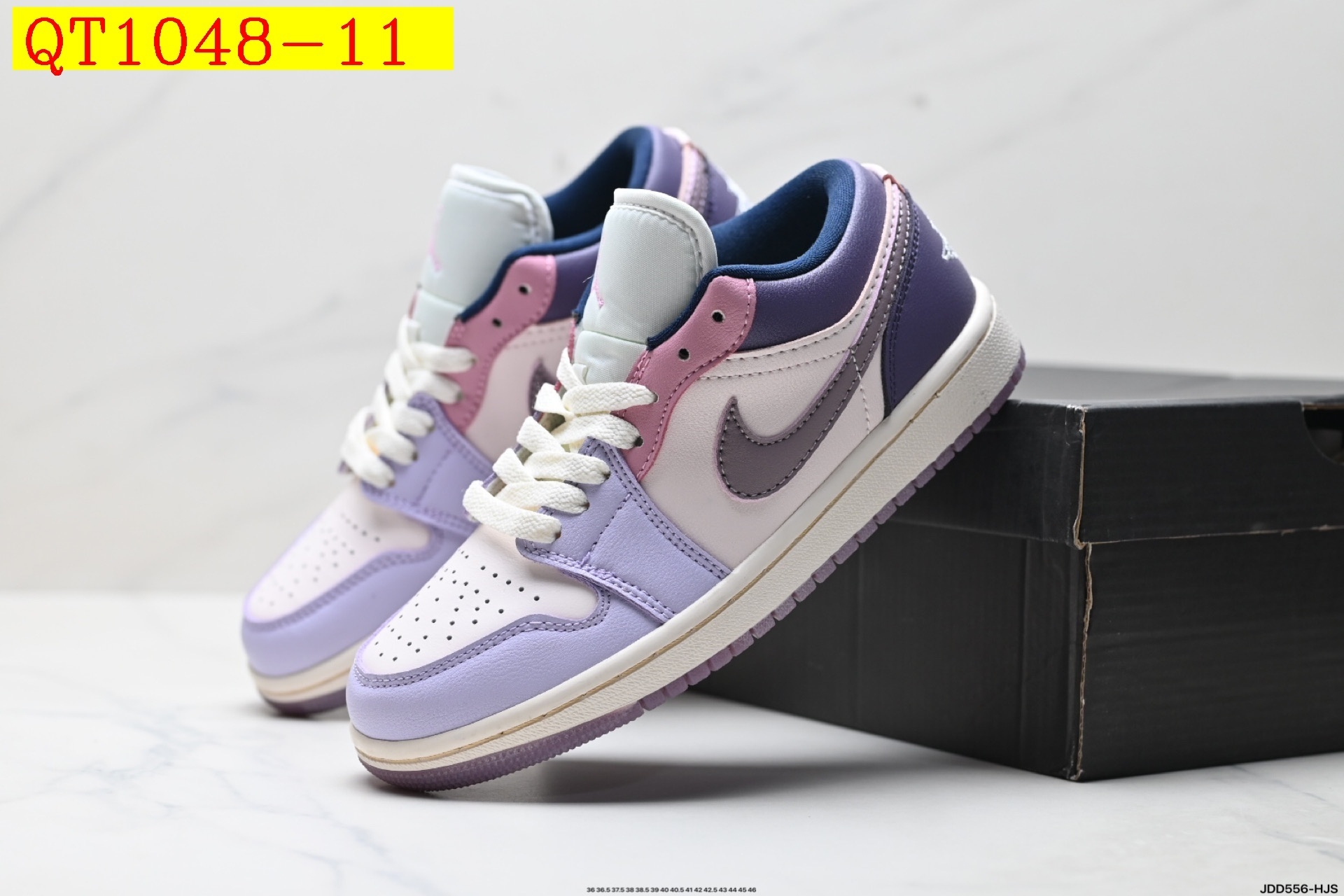 45$ Nike Air Jordan 1 Low Size 36-45 half 127090 QT1048 gallery