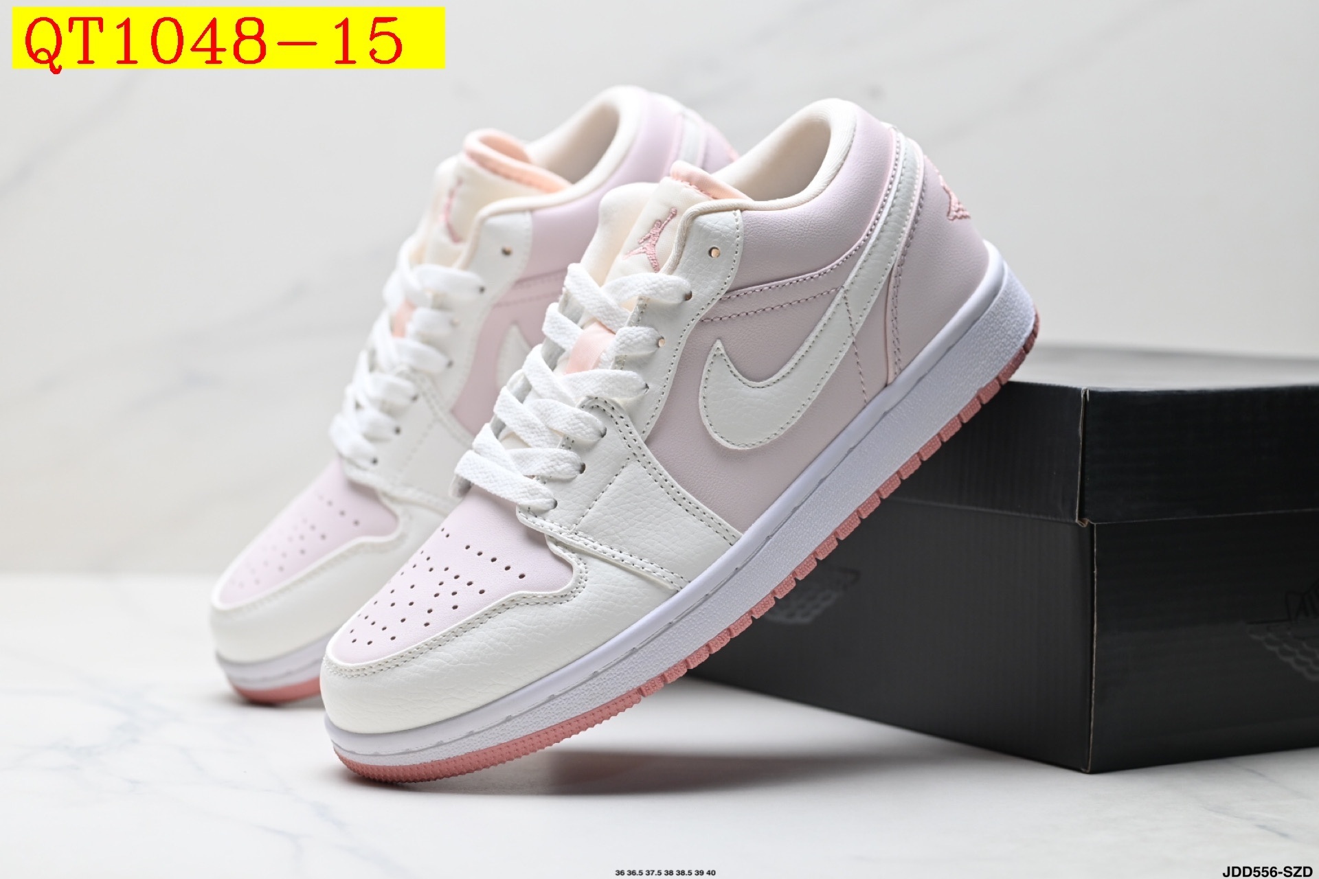 45$ Nike Air Jordan 1 Low Size 36-45 half 127090 QT1048 gallery
