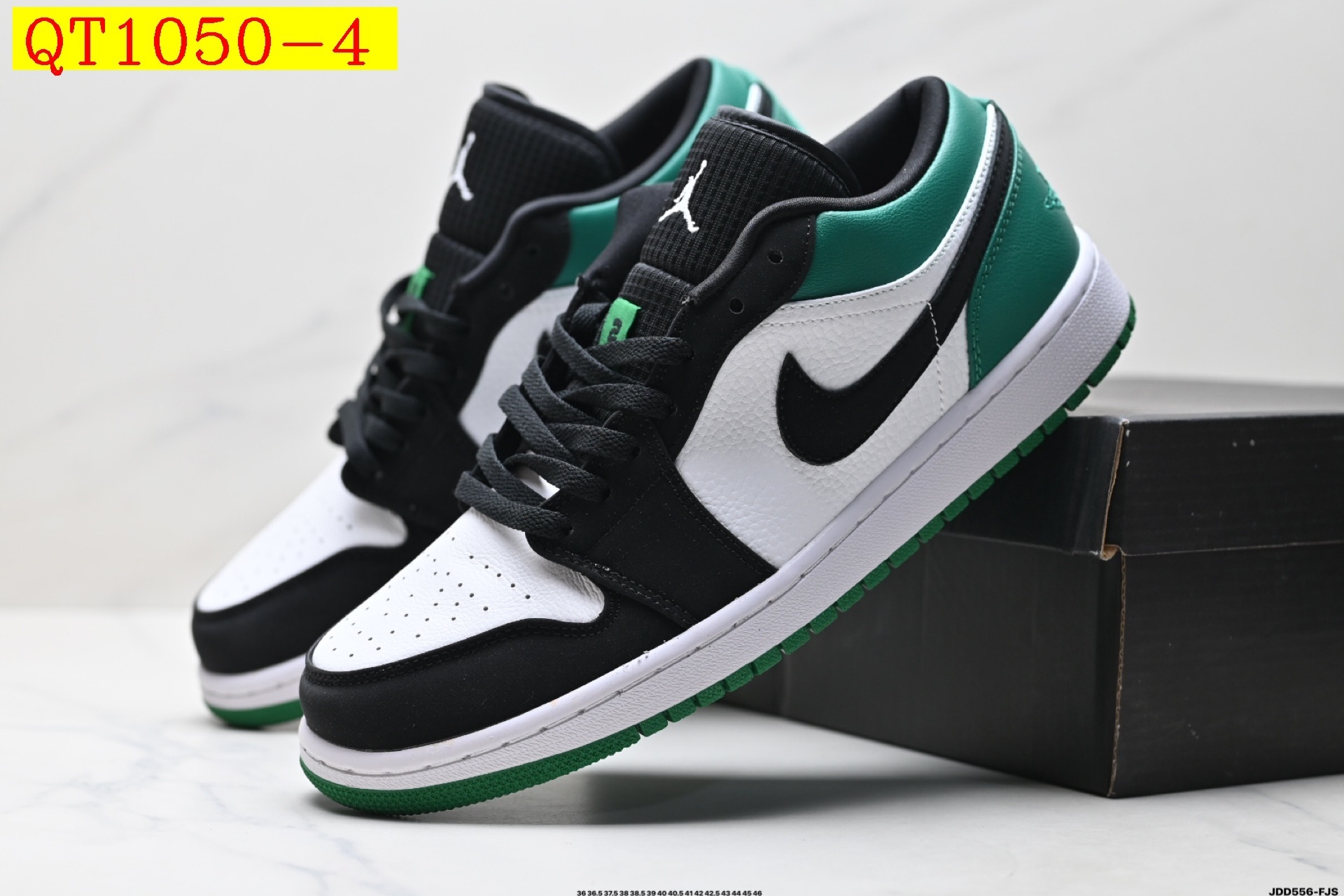 45$ Nike Air Jordan 1 Low Size 36-45 half 320020 QT1050 gallery