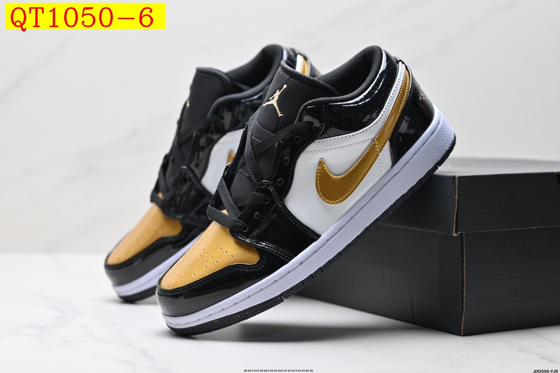 45$ Nike Air Jordan 1 Low Size 36-45 half 320020 QT1050 gallery