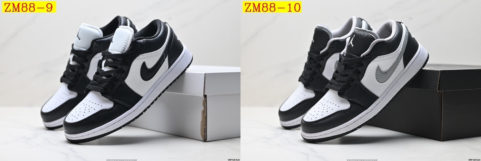 45$ Nike Air Jordan 1 Low Size 36-45 half 711950 ZM88 gallery