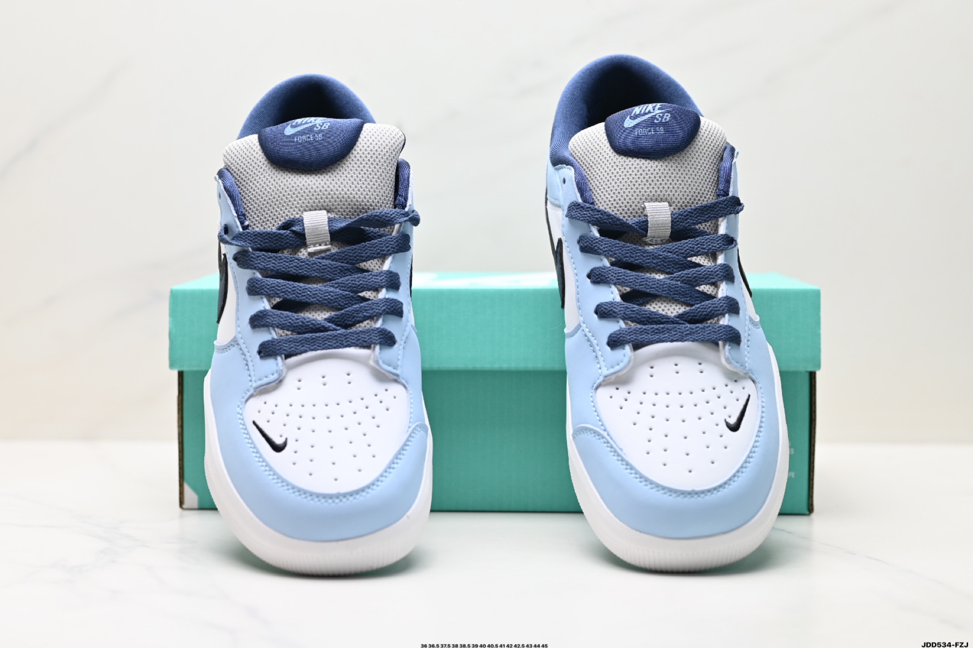 45$ Nike SB Force 58 Size 36-45 half 028040 QT1040 gallery