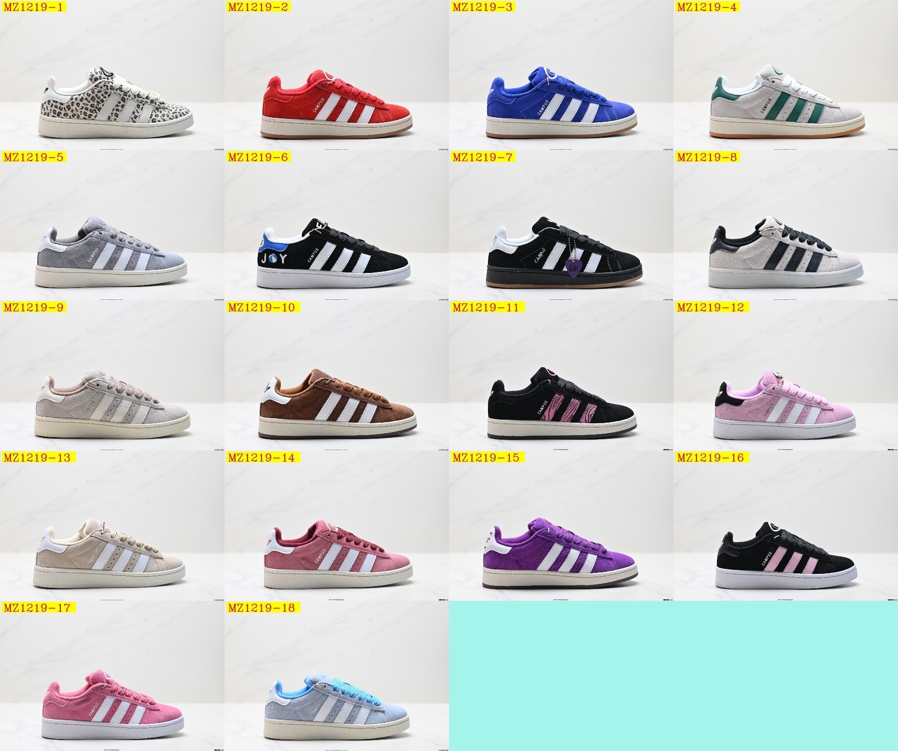 45$ Top Quality Adidas Originals Campus 00s size 36-45 half 910910 MZ1219 gallery