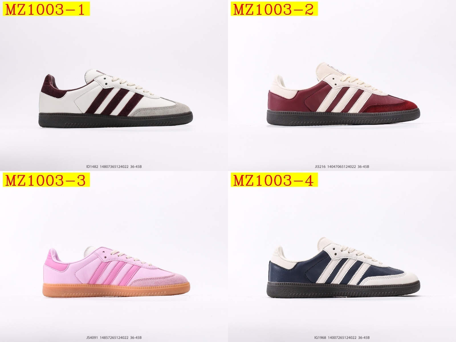 45$ adidas Originals Samba OG size 36-45 827210 MZ1003 gallery