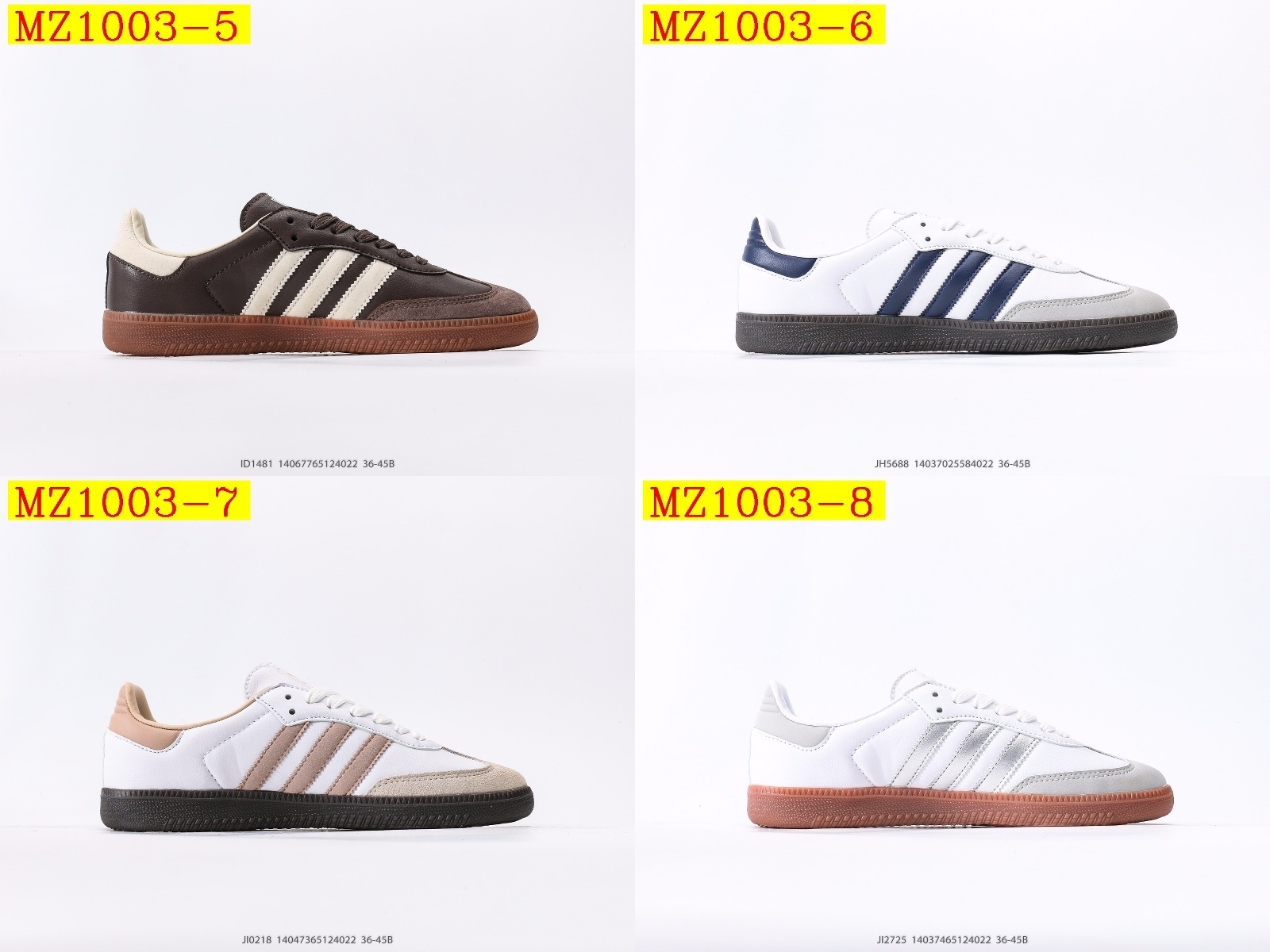 45$ adidas Originals Samba OG size 36-45 827210 MZ1003 gallery