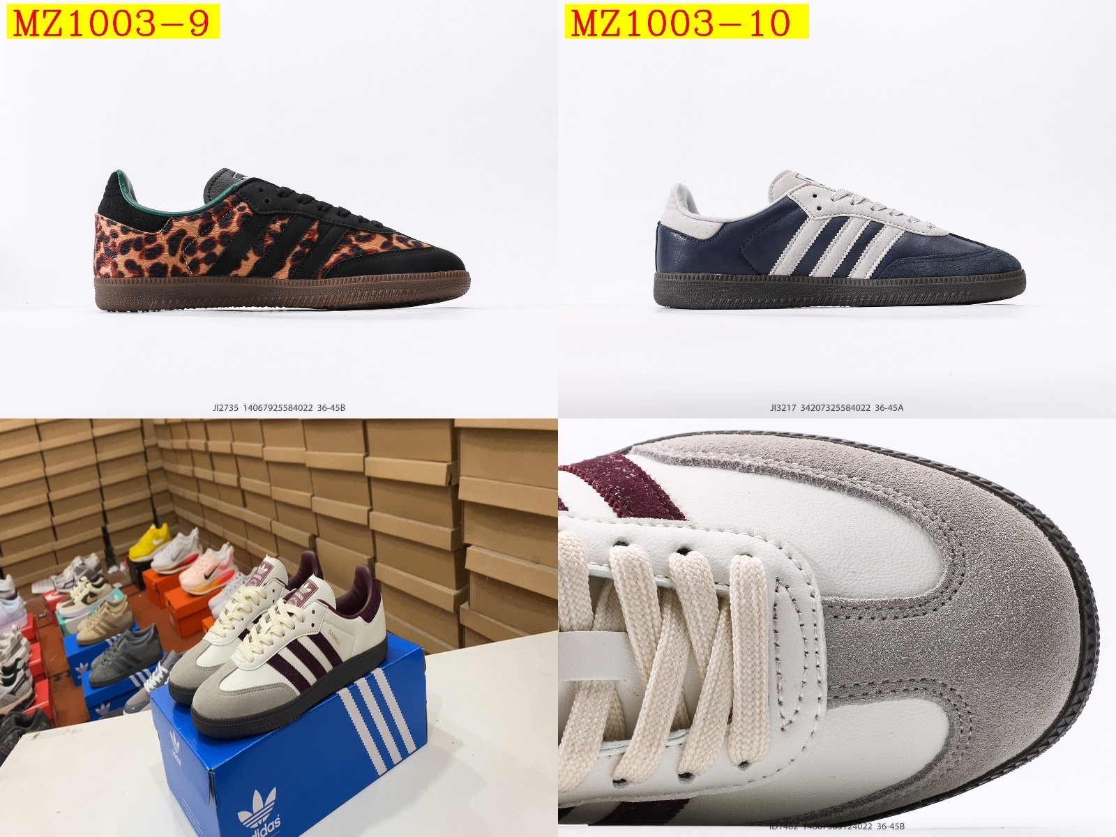 45$ adidas Originals Samba OG size 36-45 827210 MZ1003 gallery