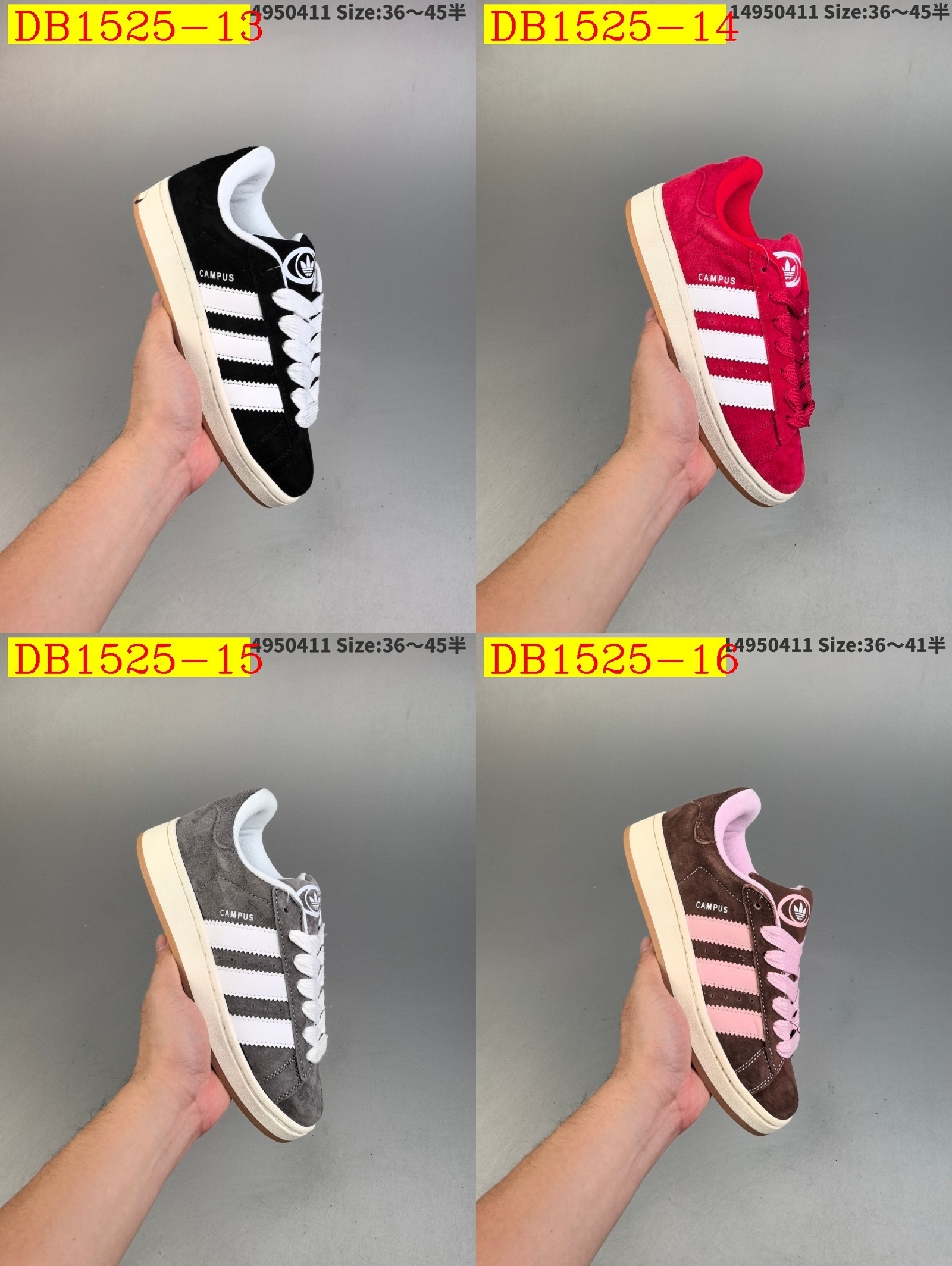 45$ dh Adidas Originals Campus 00s Half size 36-45 61293034152 DB1525 gallery