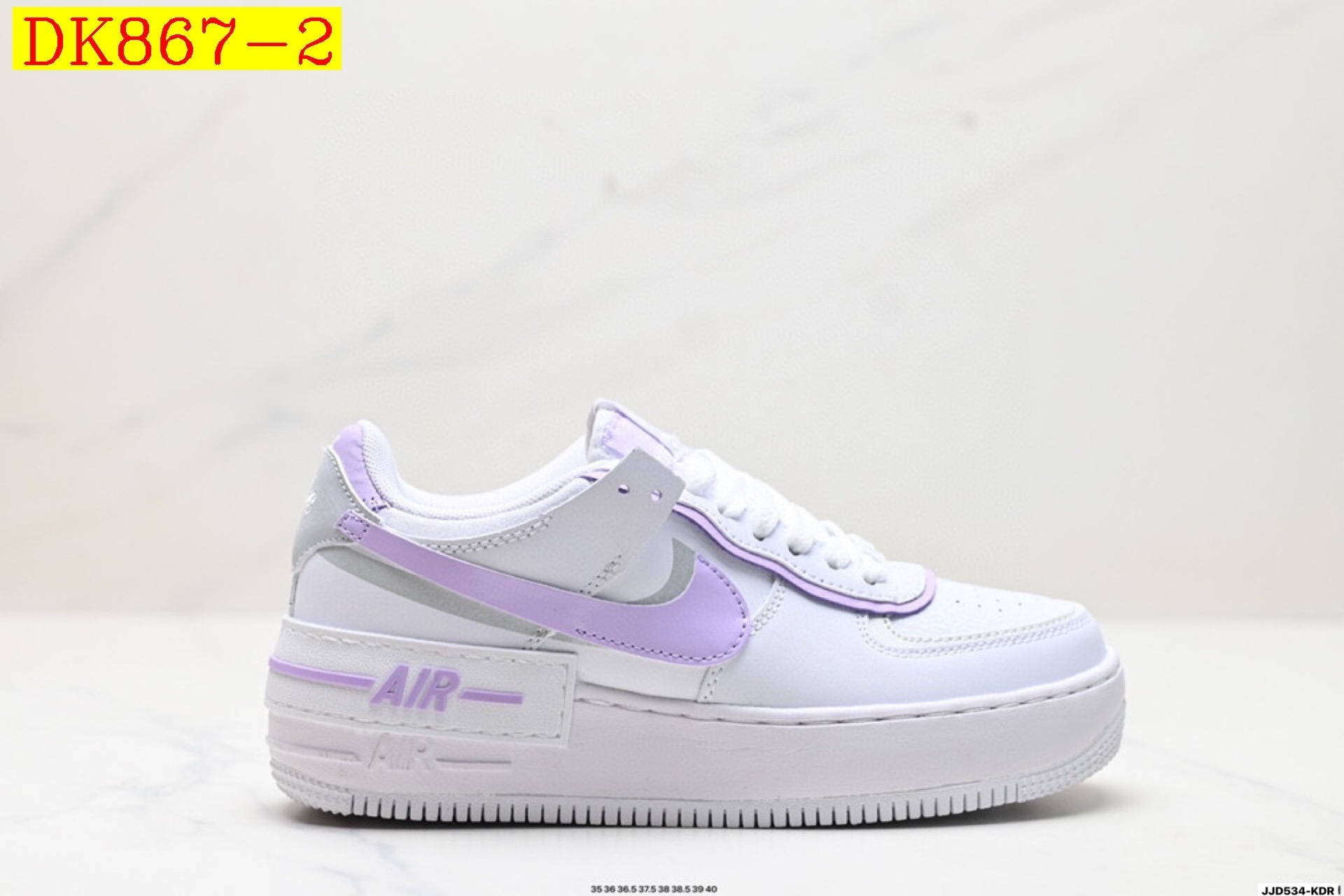 45$ dh NIKE WMNS Air Force 1 Shadow Half size 36-40 62521034154 DK867 gallery