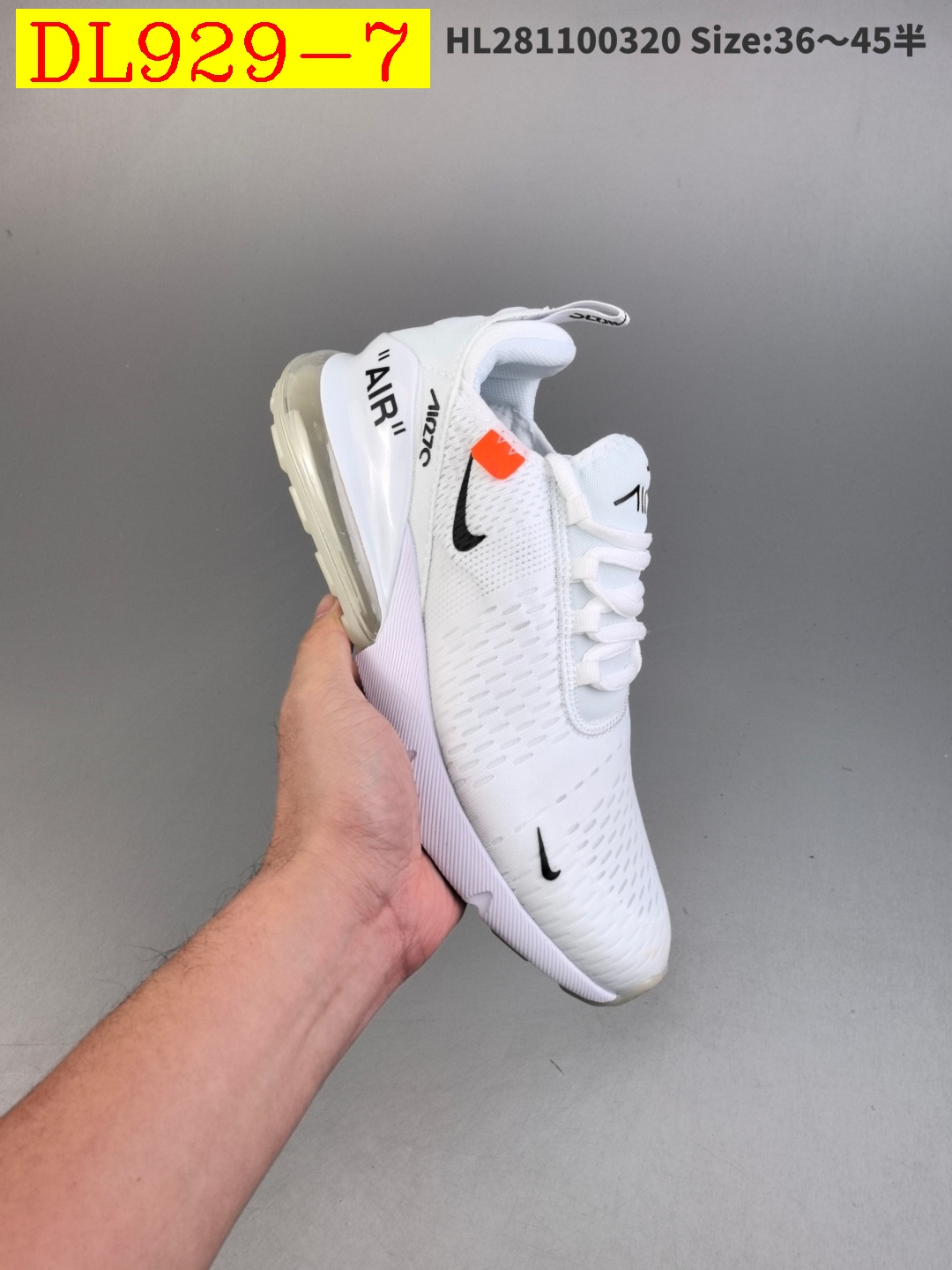 45$ dh Nike Air Max 270 Half size 36-45 62529034154 DL929 gallery