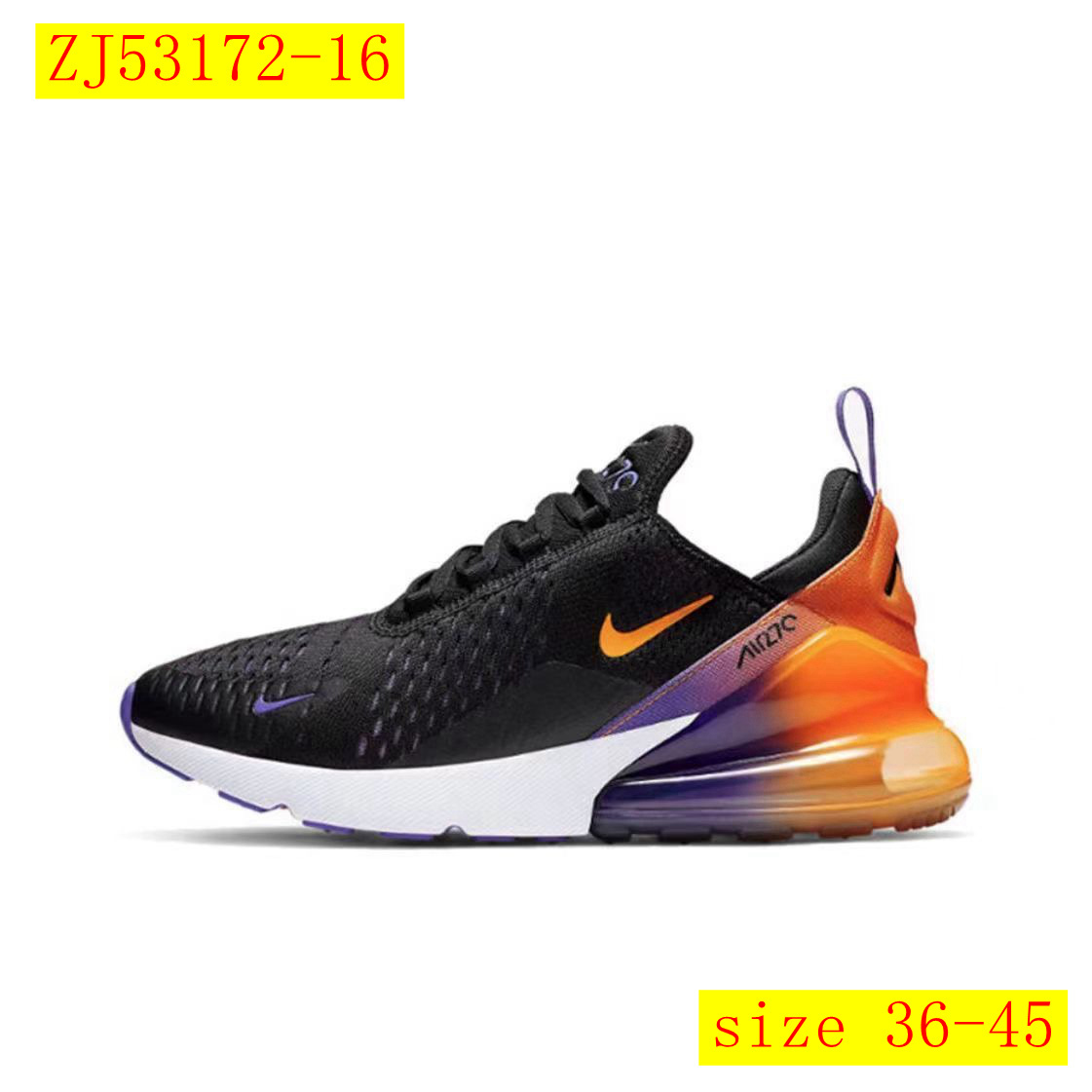 45$ dh Nike Air Max 270 Size 36-45 62325034154 ZJ53172 gallery