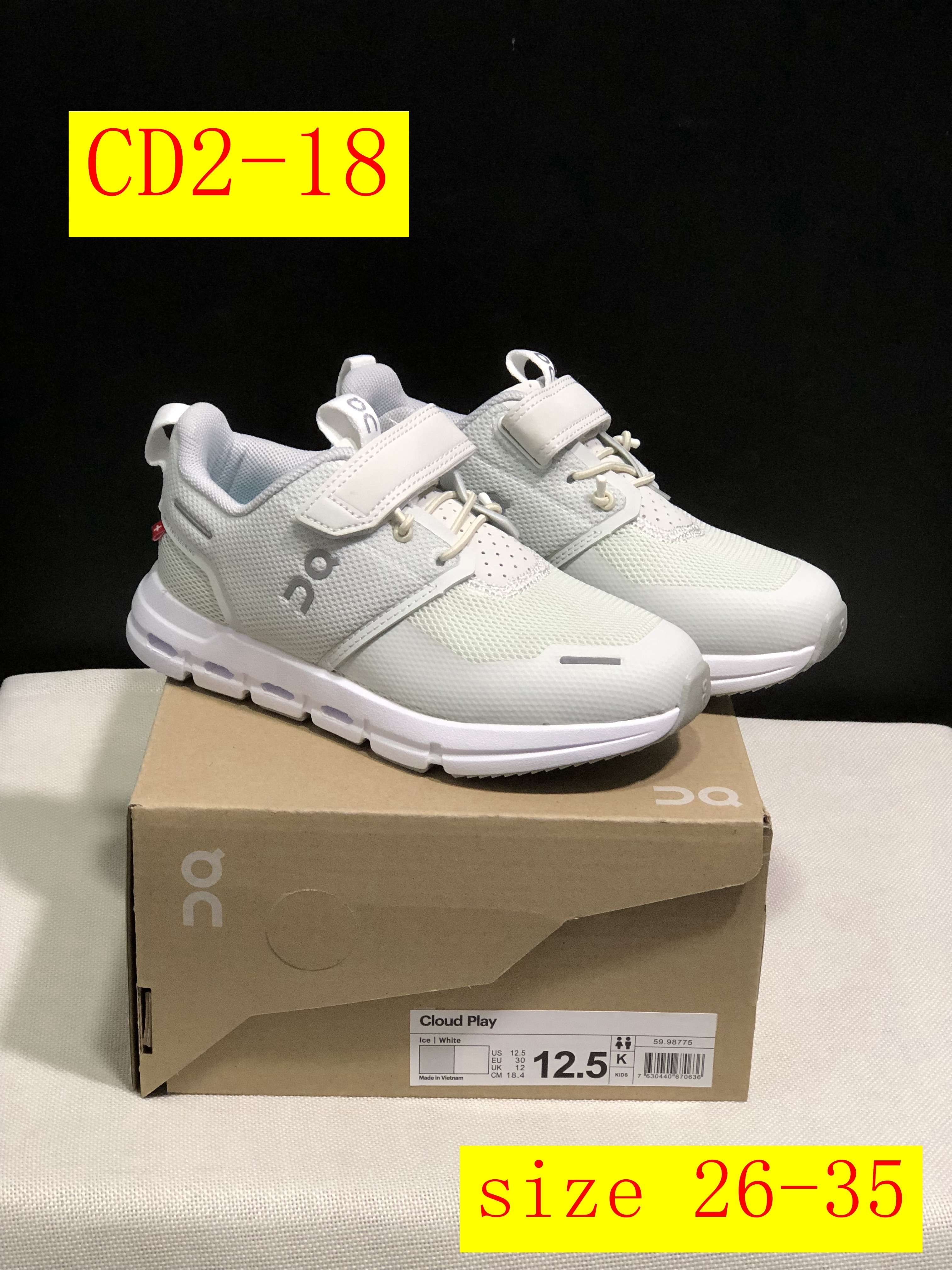 45$ dh On Cloud for kids size 26-35 CD2 gallery