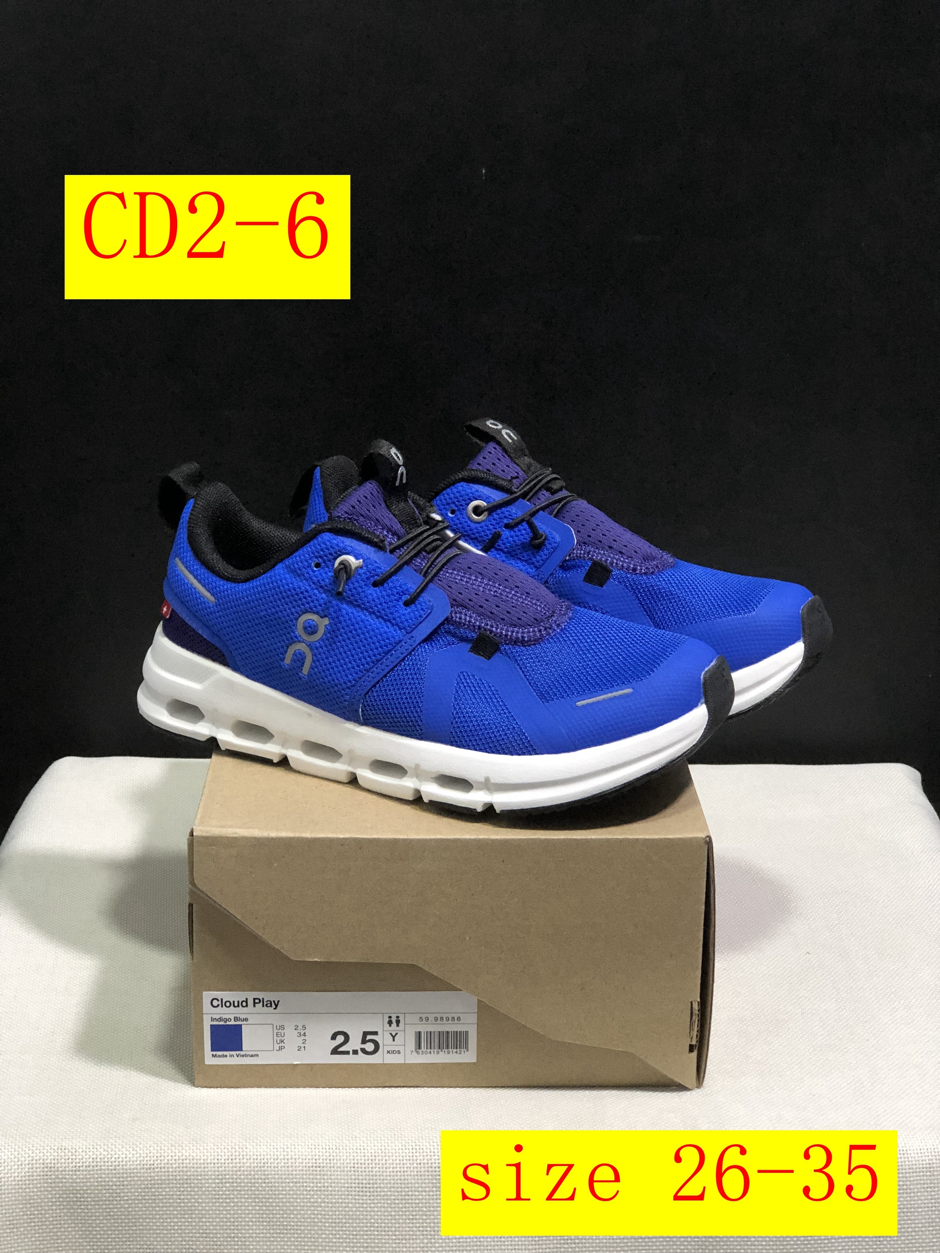 45$ dh On Cloud for kids size 26-35 CD2 gallery