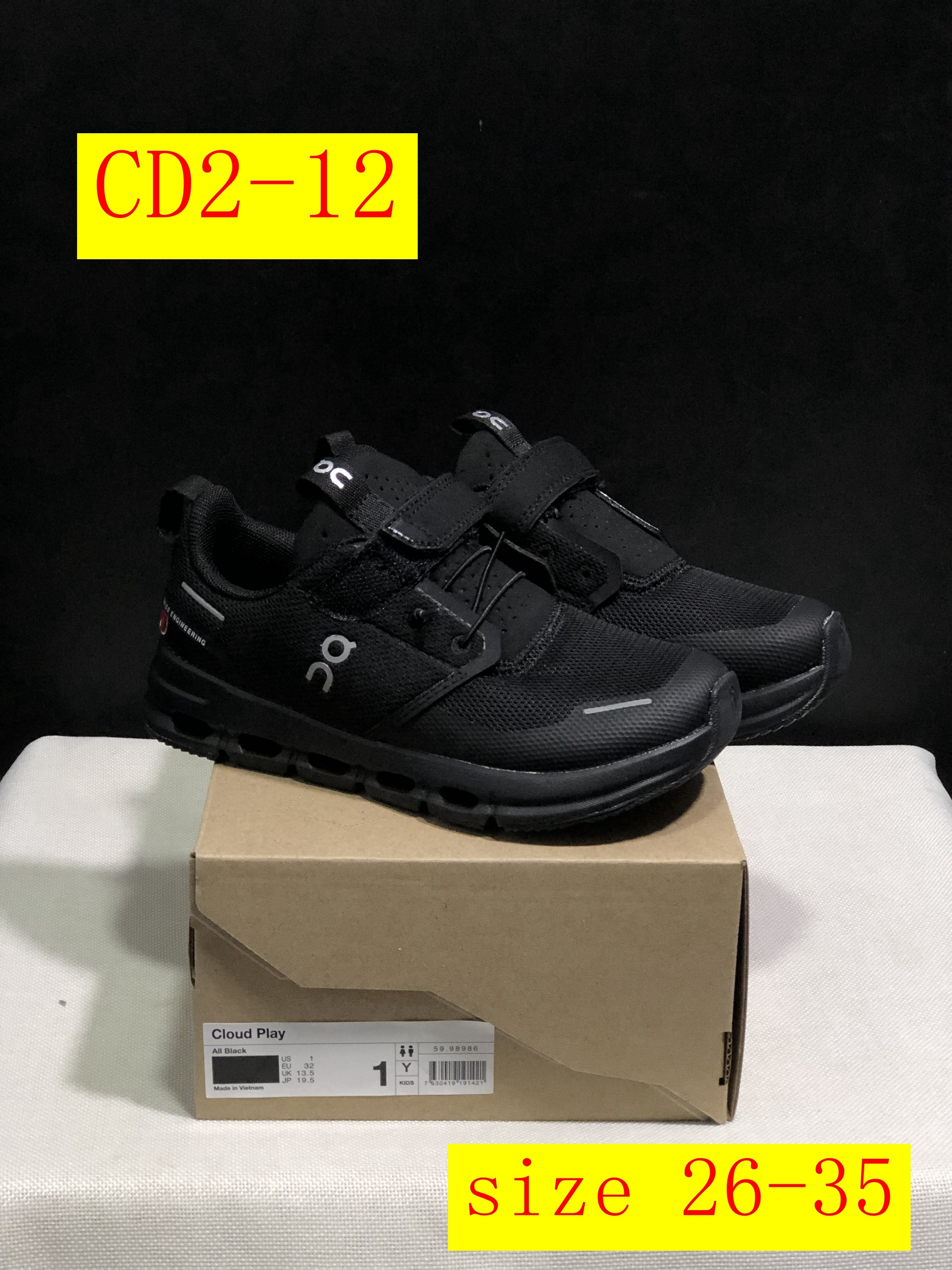 45$ dh On Cloud for kids size 26-35 CD2 gallery