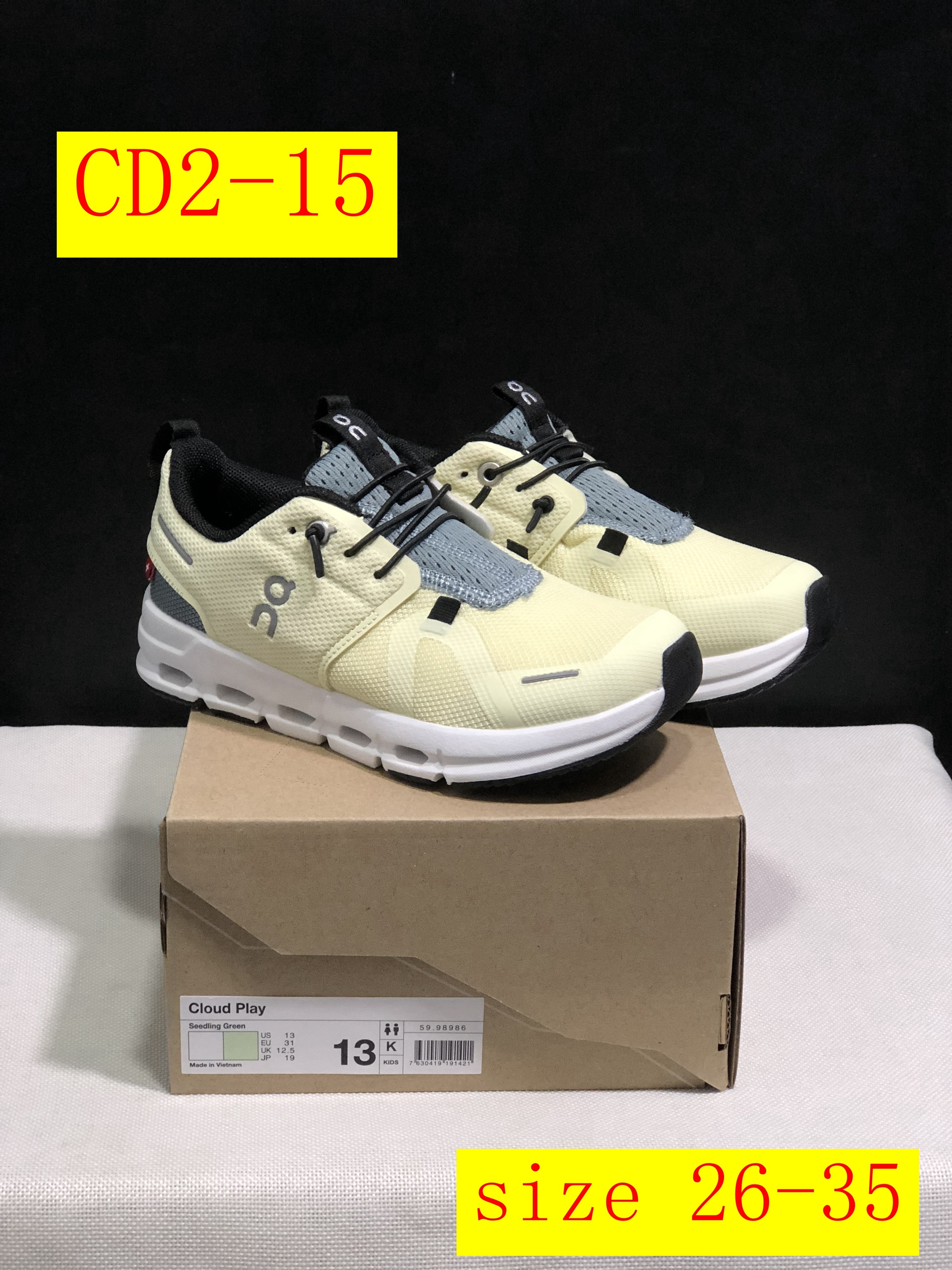 45$ dh On Cloud for kids size 26-35 CD2 gallery
