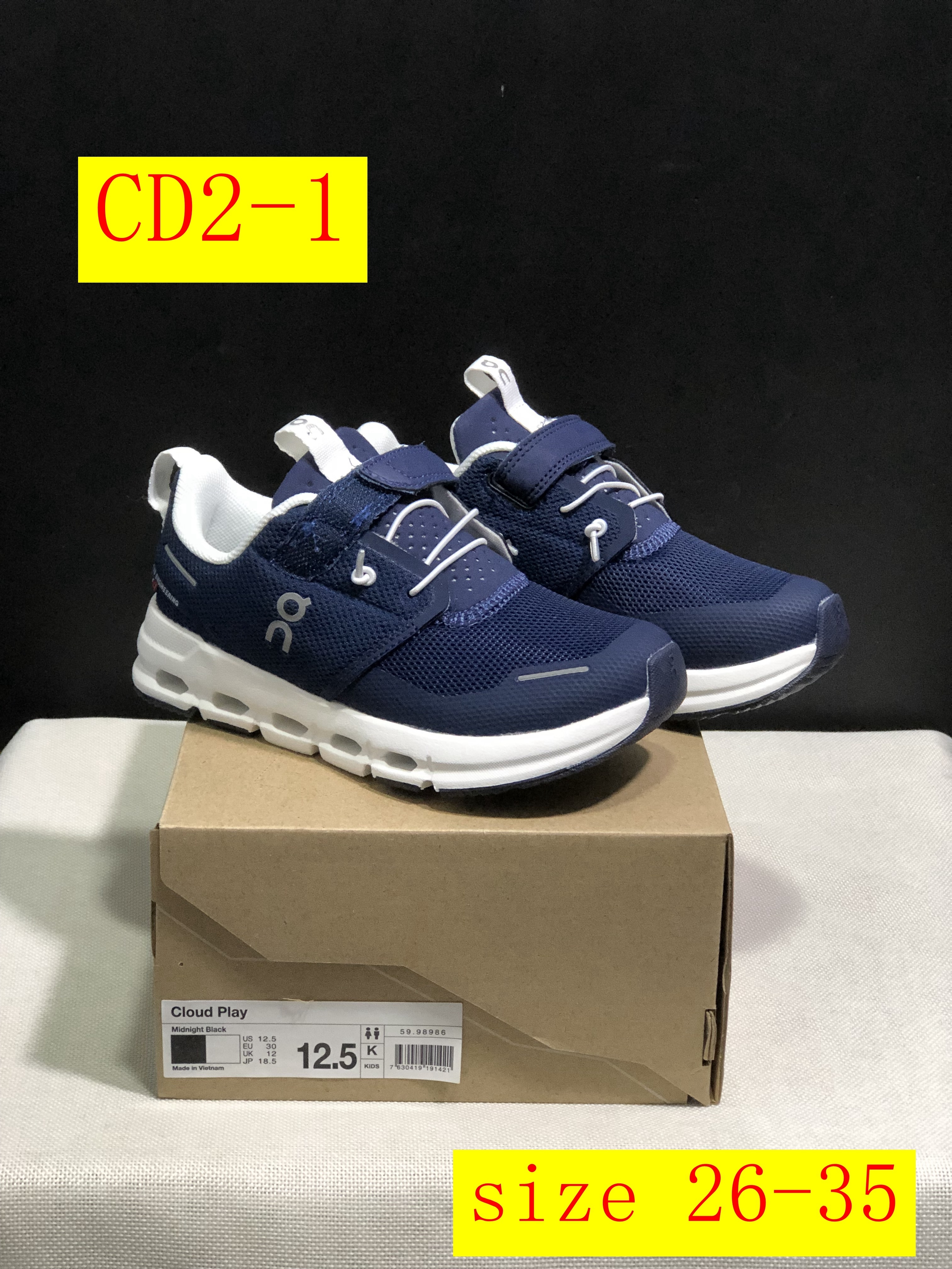 45$ dh On Cloud for kids size 26-35 CD2 gallery