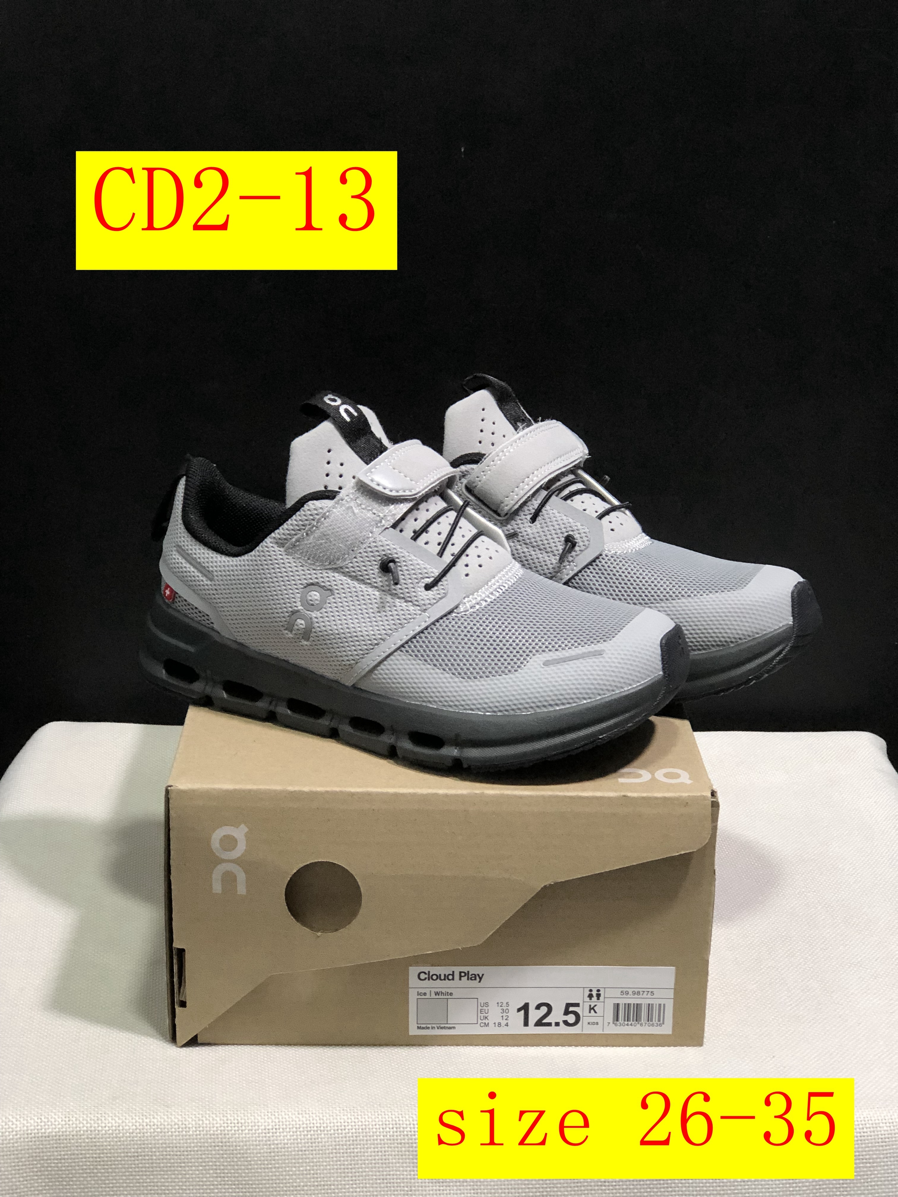 45$ dh On Cloud for kids size 26-35 CD2 gallery
