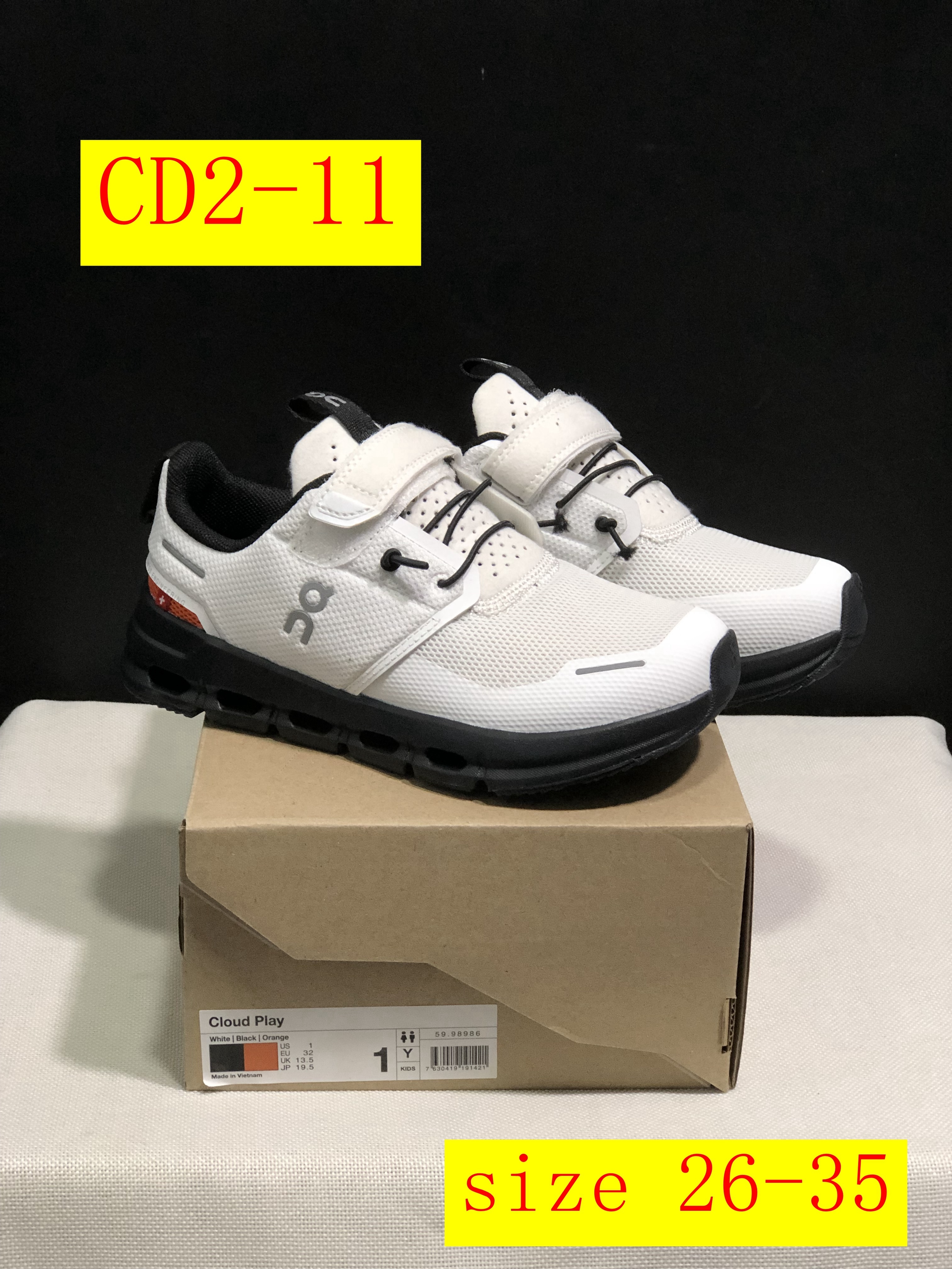 45$ dh On Cloud for kids size 26-35 CD2 gallery
