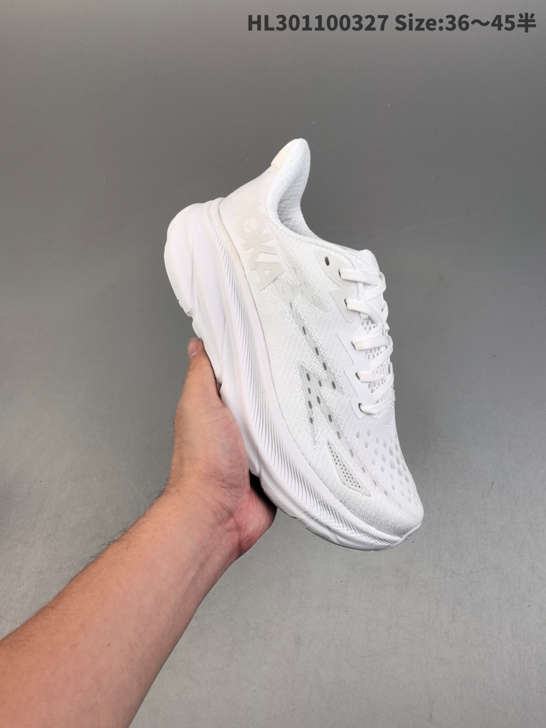 dh Top Quality HOKA W CLIFTON 9 WIDE size 36 45 92625034154 DL938 gallery